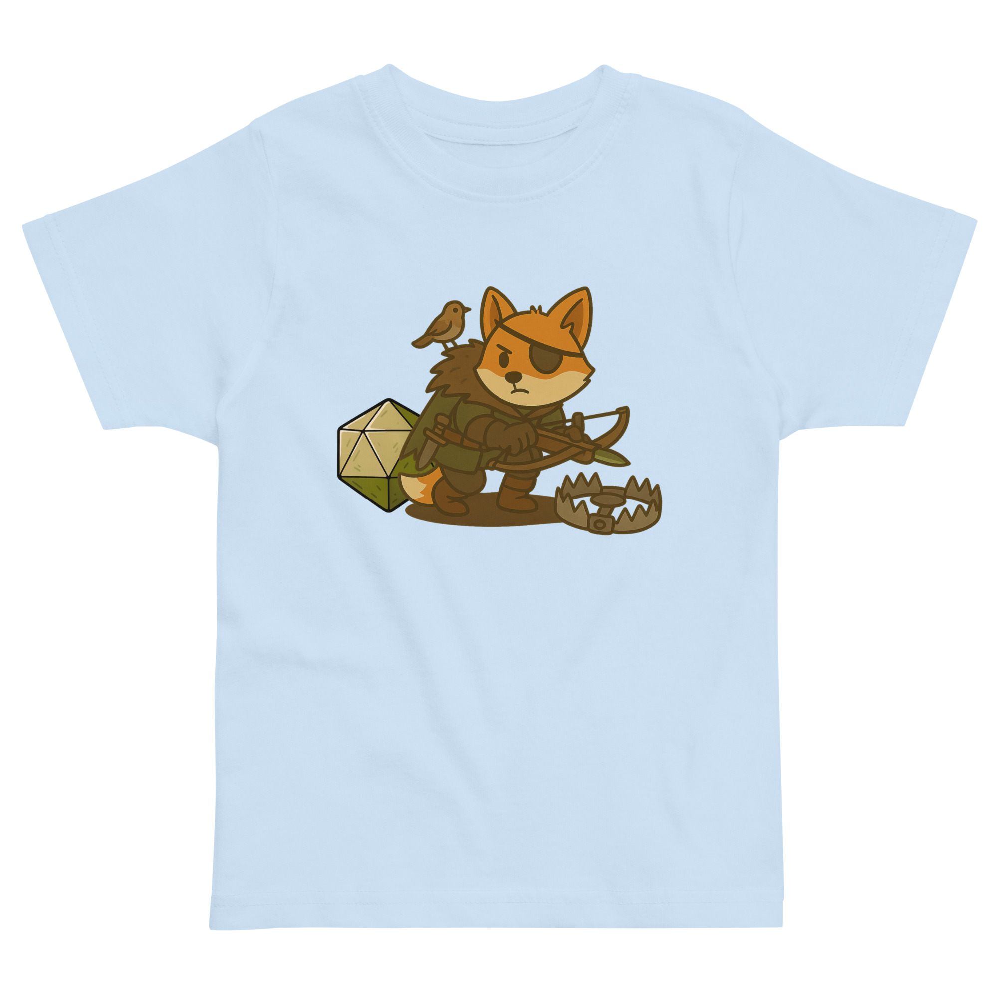 Dicefox Hunter - Jersey-DTG-T-Shirt für Kleinkinder – Bild 5