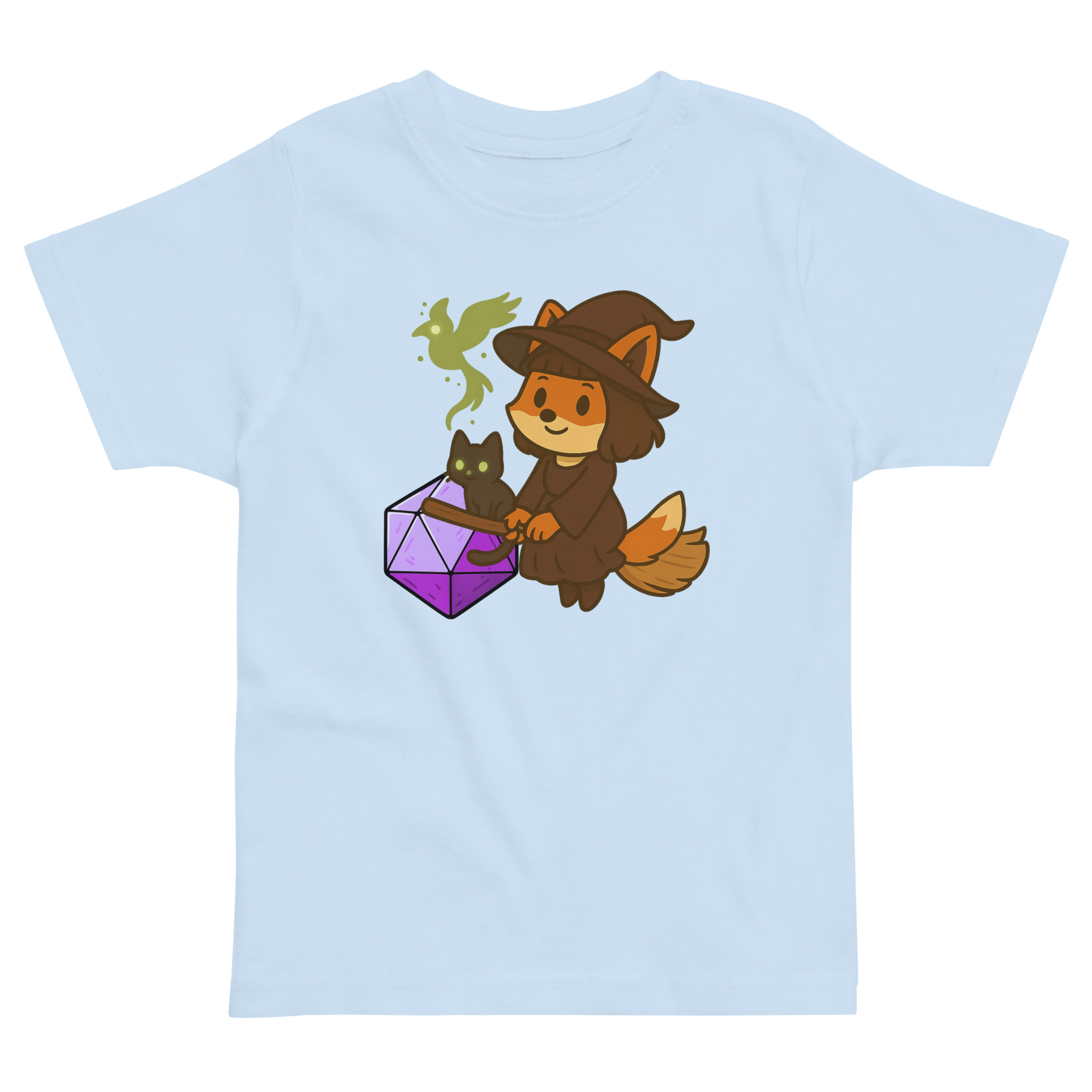Dicefox Witch - Jersey-DTG-T-Shirt für Kleinkinder – Bild 5