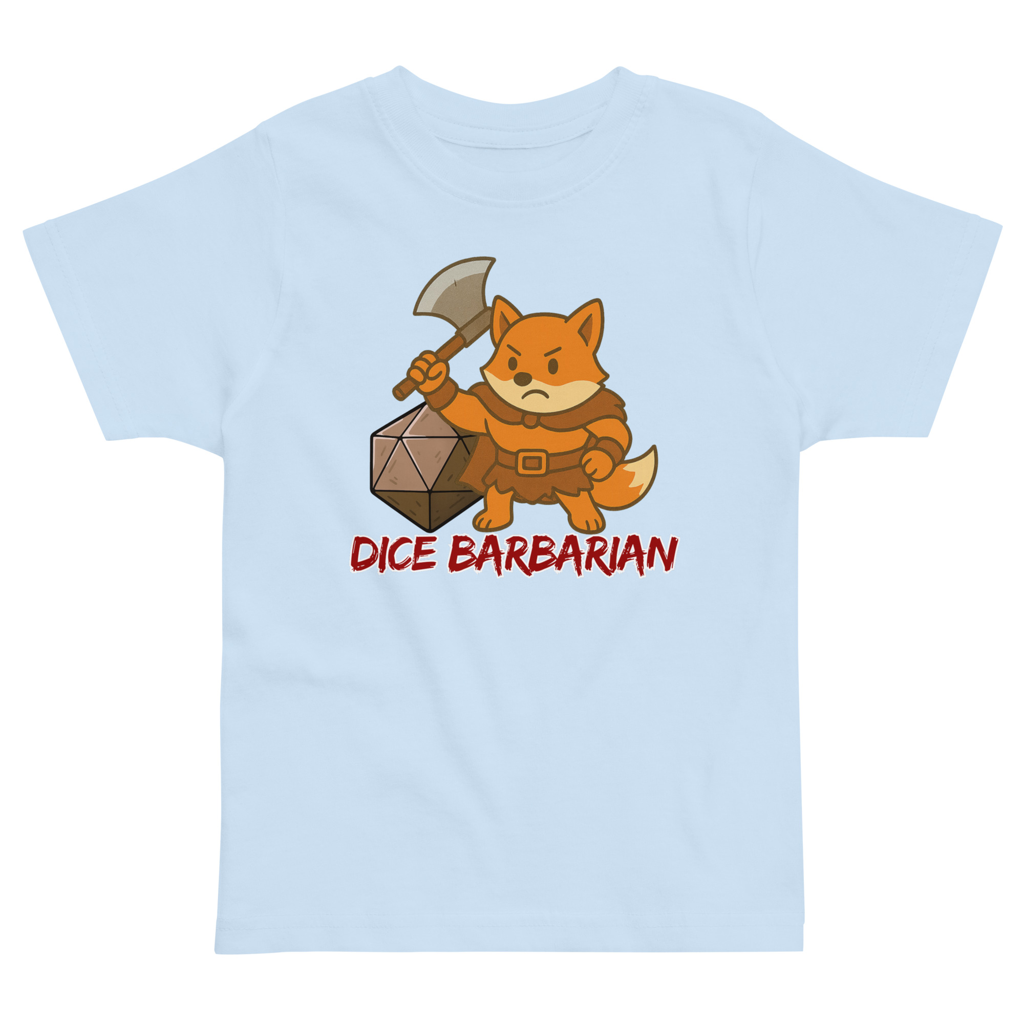 Dice Barbarian - Jersey-DTG-T-Shirt für Kleinkinder – Bild 6