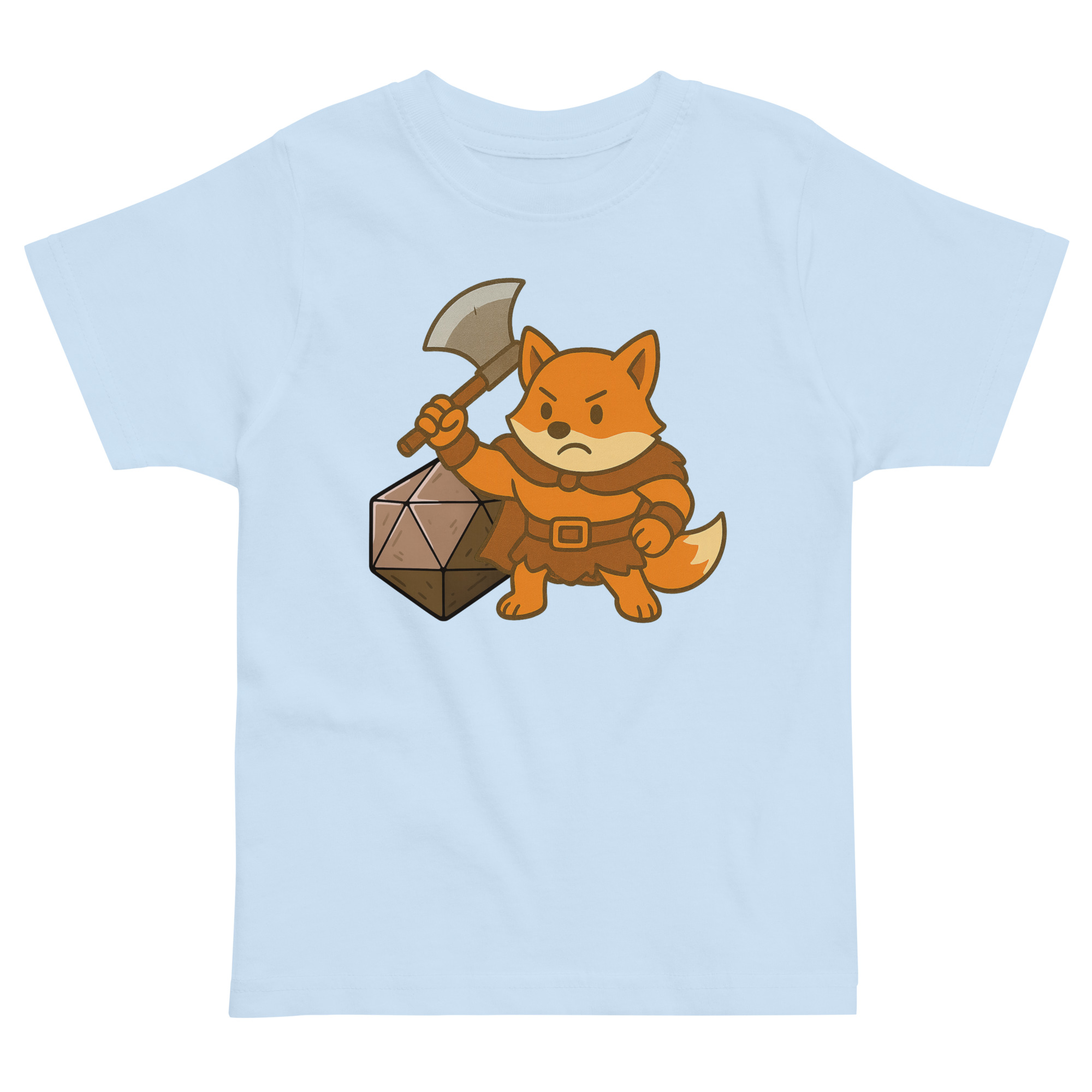 Dicefox Barbarian - Jersey-DTG-T-Shirt für Kleinkinder – Bild 6
