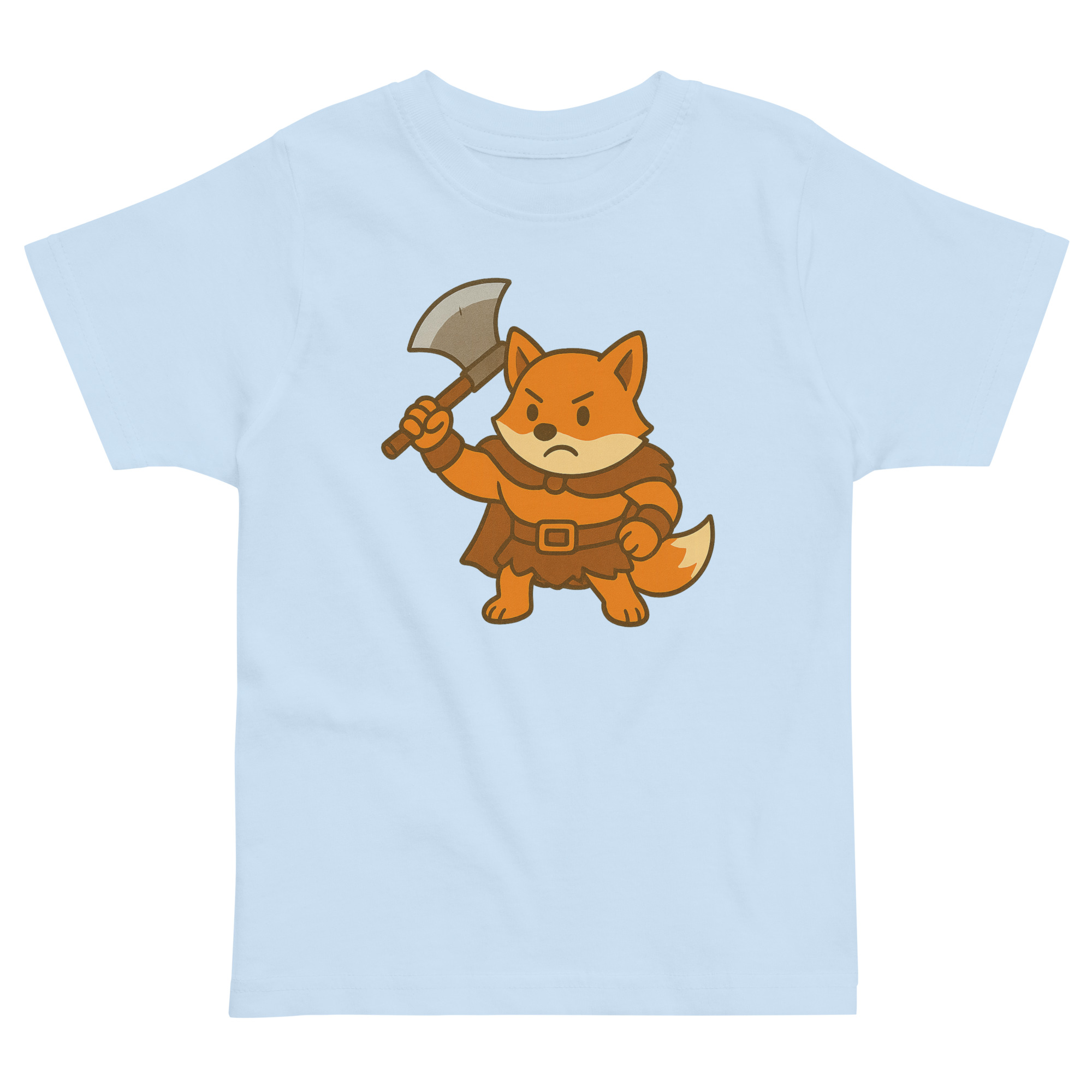 Fox Barbarian - Jersey-DTG-T-Shirt für Kleinkinder – Bild 6