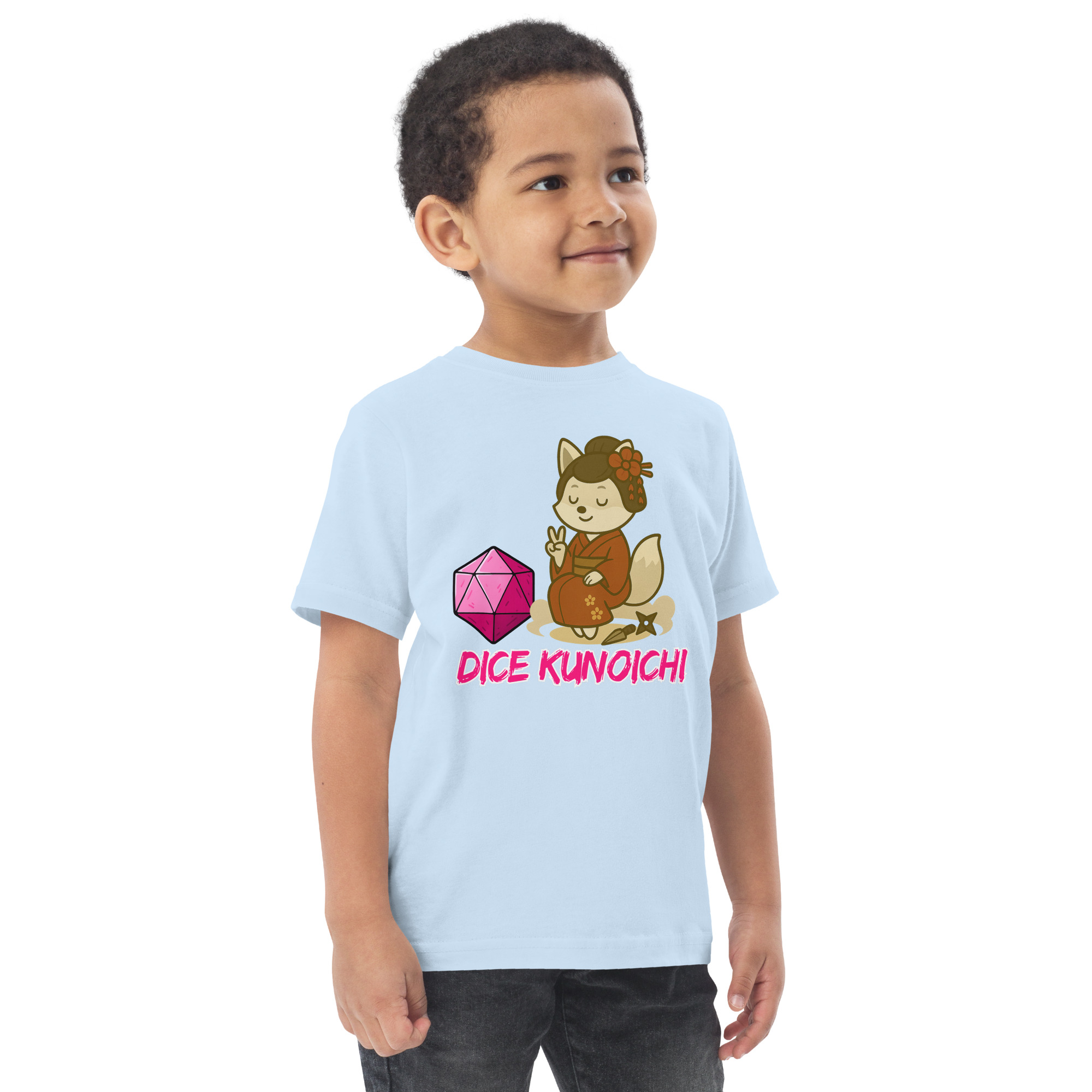 Dice Kunoishi - Jersey-DTG-T-Shirt für Kleinkinder – Bild 18