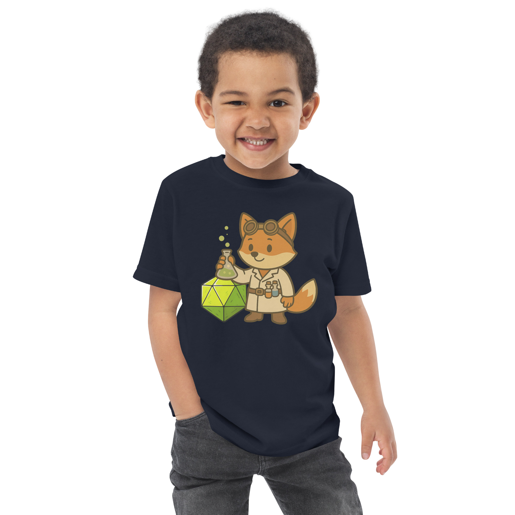 Dicefox Alchemist - Jersey-DTG-T-Shirt für Kleinkinder – Bild 8
