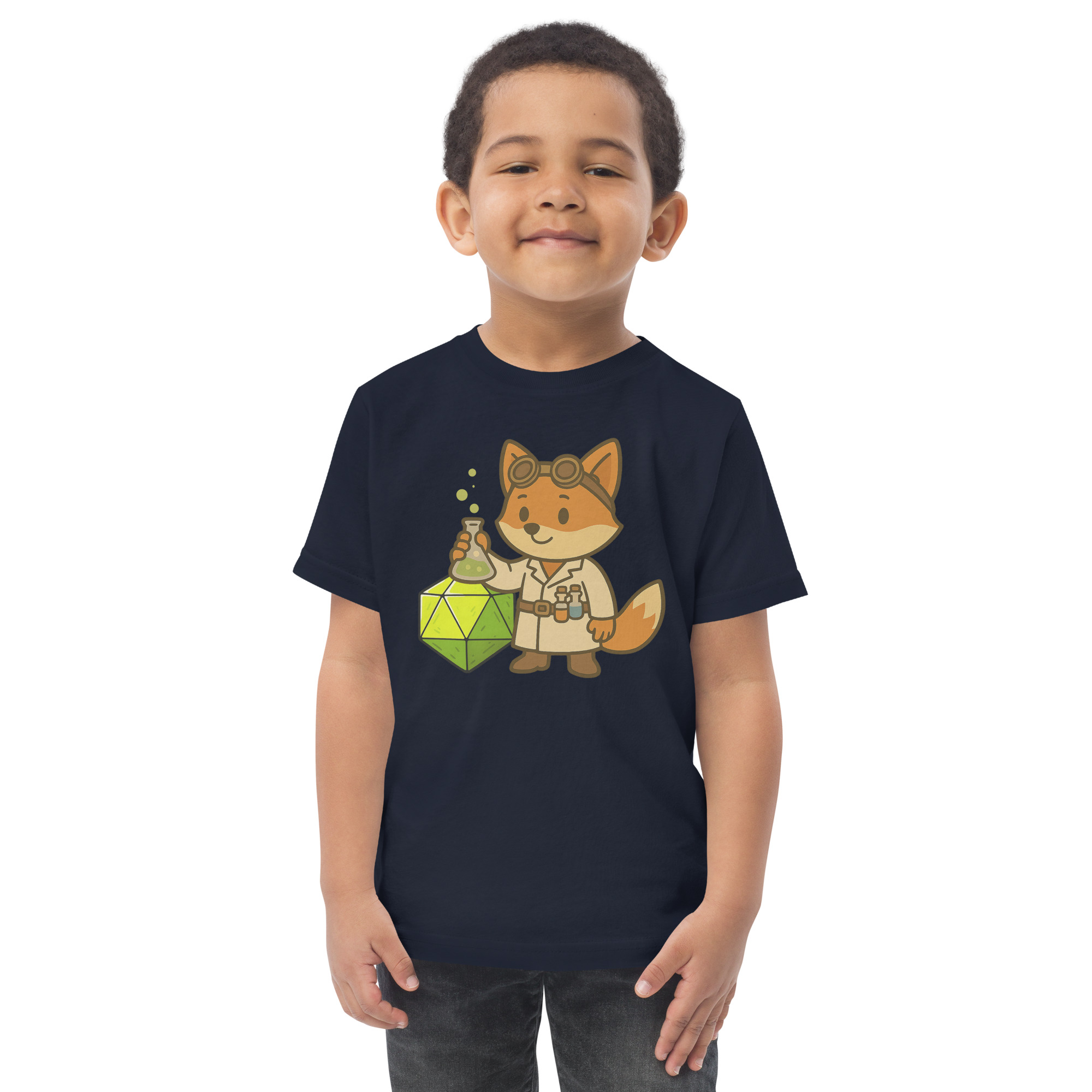 Dicefox Alchemist - Jersey-DTG-T-Shirt für Kleinkinder – Bild 5