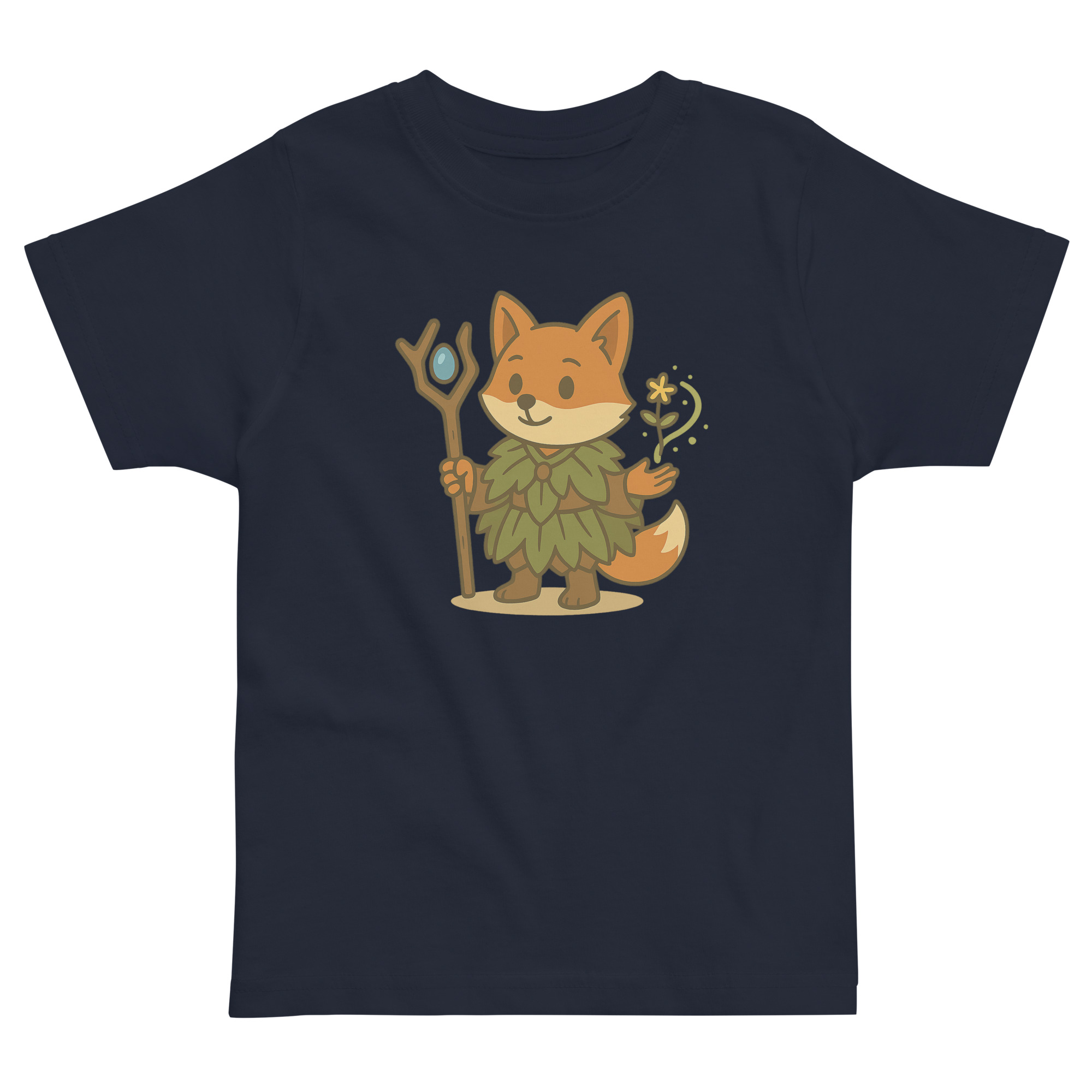 Fox Druid - Jersey-DTG-T-Shirt für Kleinkinder – Bild 2