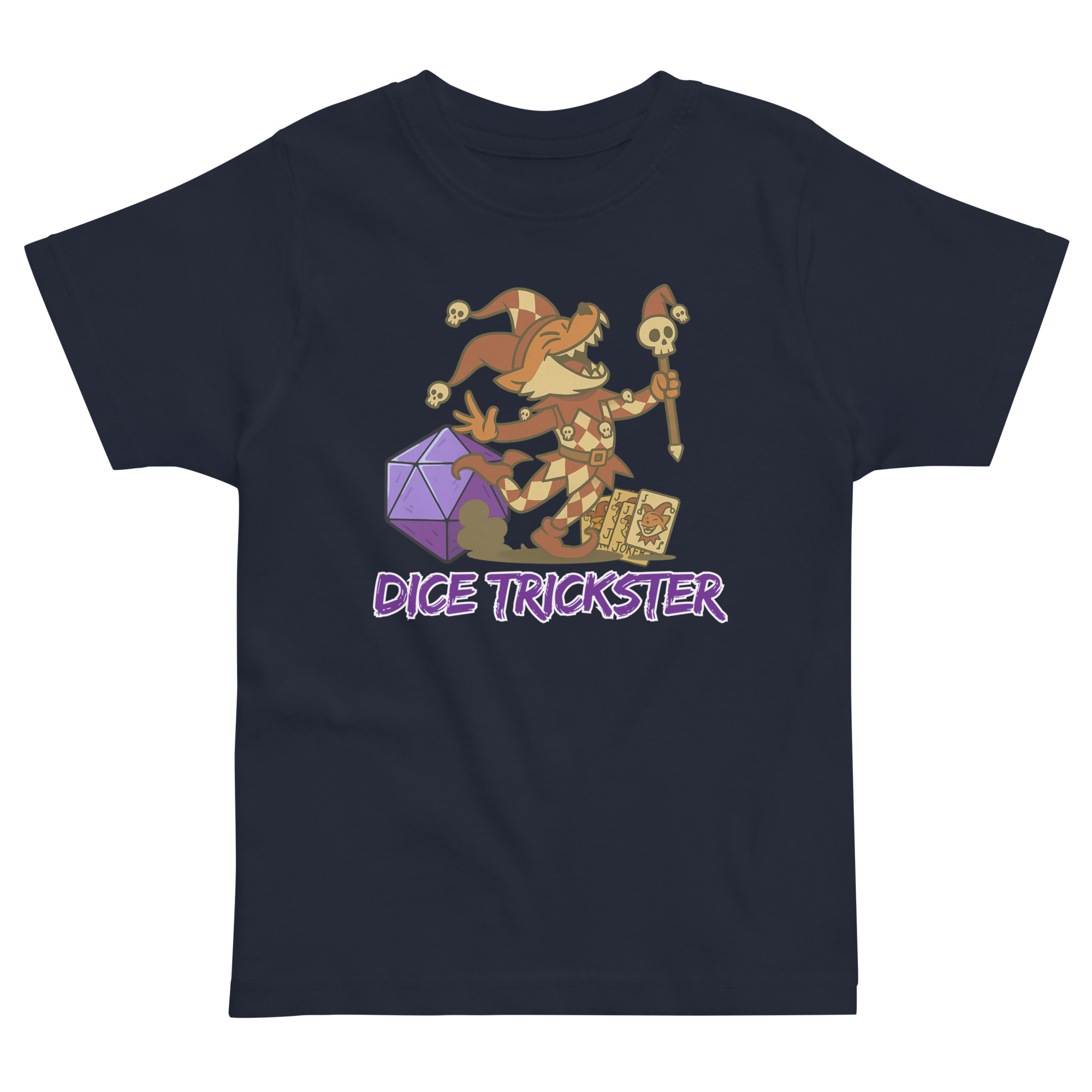 Dice Trickser - Jersey-DTG-T-Shirt für Kleinkinder – Bild 2