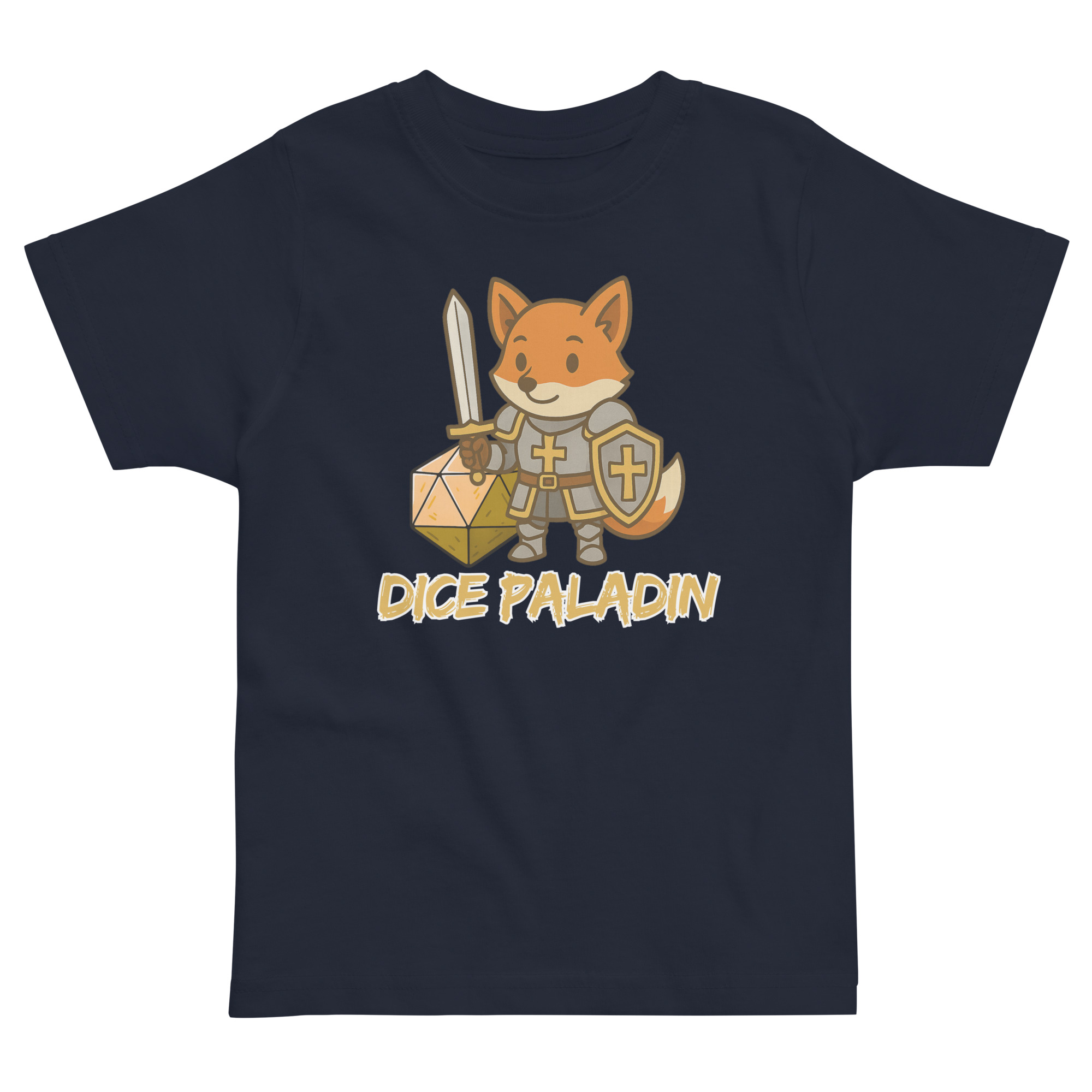 Dice Paladin - Jersey-DTG-T-Shirt für Kleinkinder – Bild 2