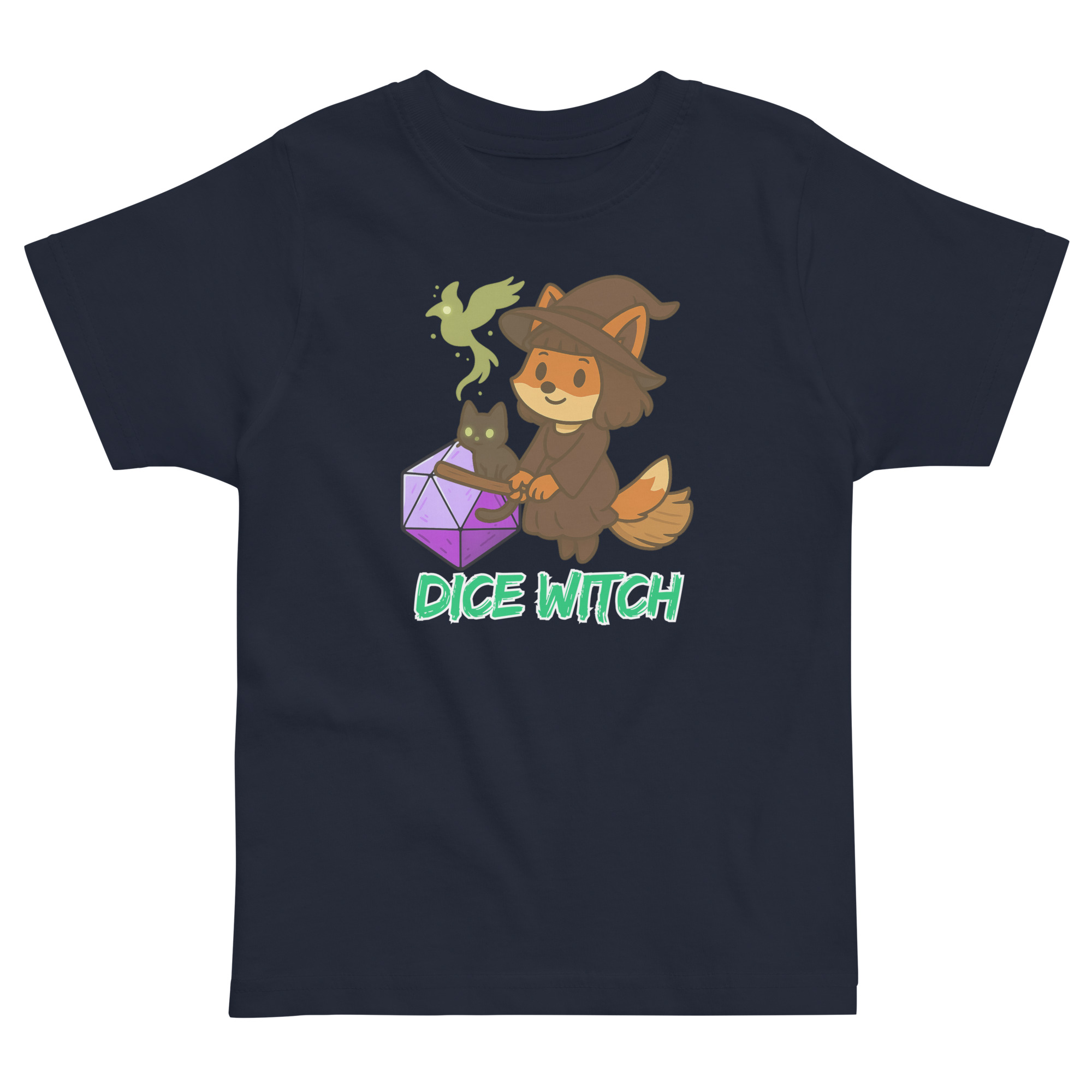 Dice Witch - Jersey-DTG-T-Shirt für Kleinkinder – Bild 2