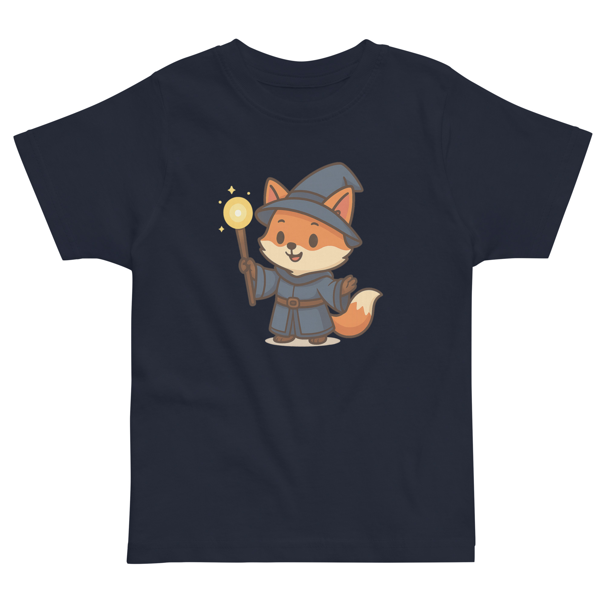 Fox Wizard - Jersey-DTG-T-Shirt für Kleinkinder – Bild 2