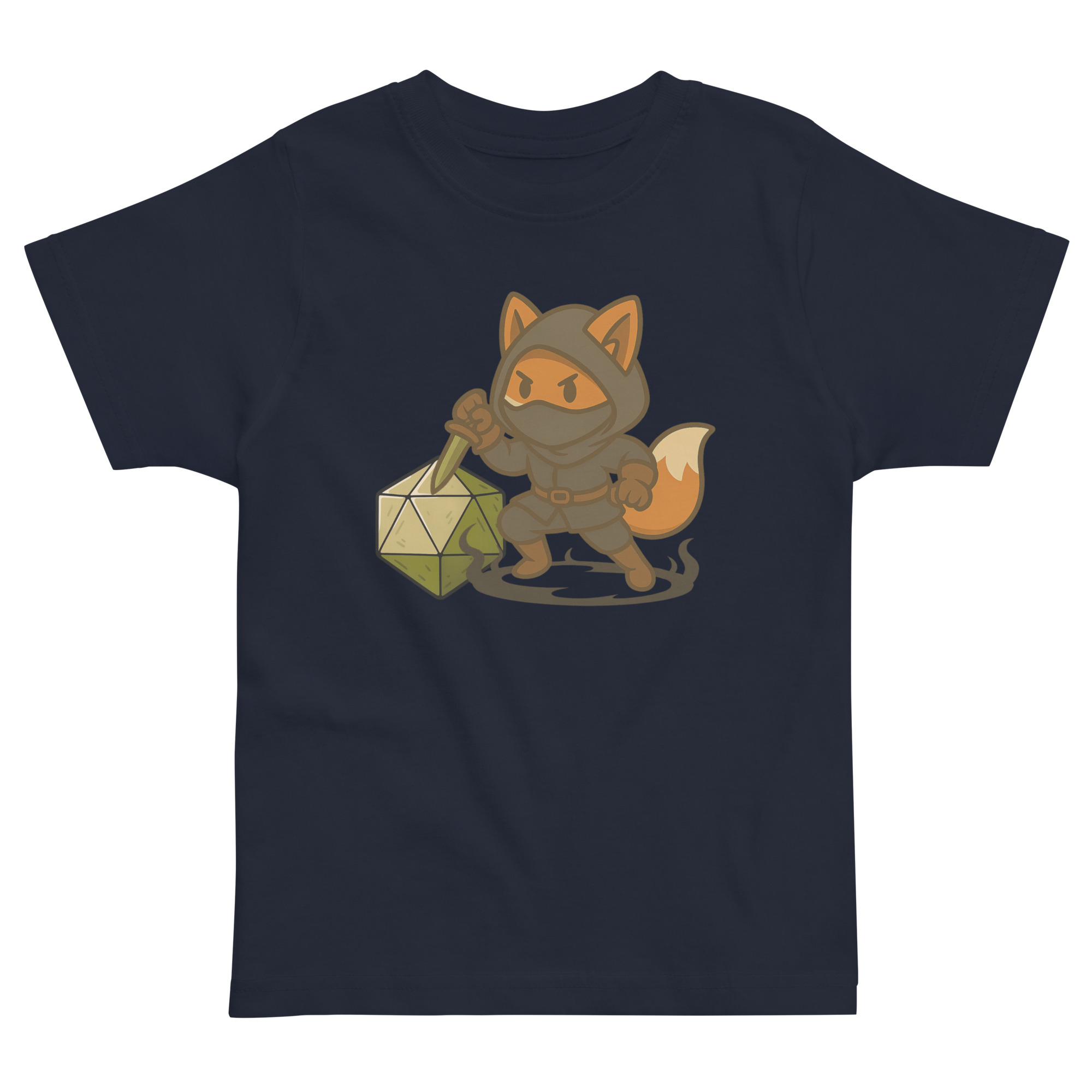 Dicefox Assassin - Jersey-DTG-T-Shirt für Kleinkinder – Bild 3