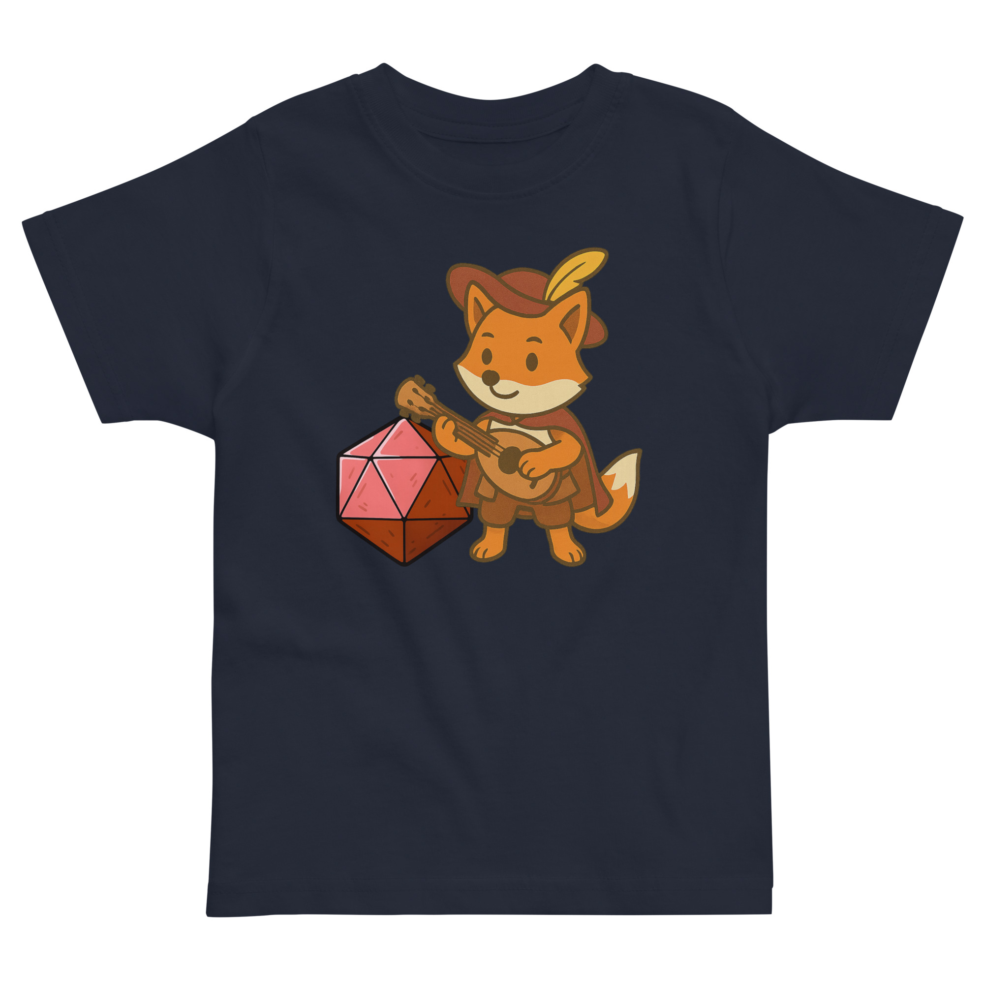 Dicefox Bard - Jersey-DTG-T-Shirt für Kleinkinder – Bild 3