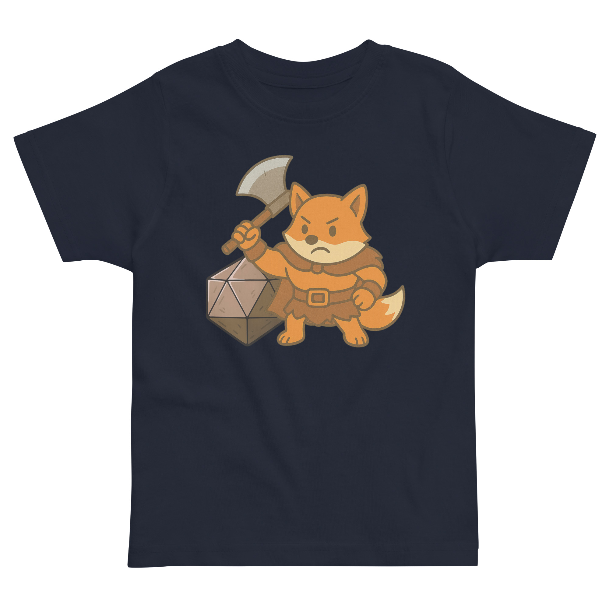 Dicefox Barbarian - Jersey-DTG-T-Shirt für Kleinkinder – Bild 3