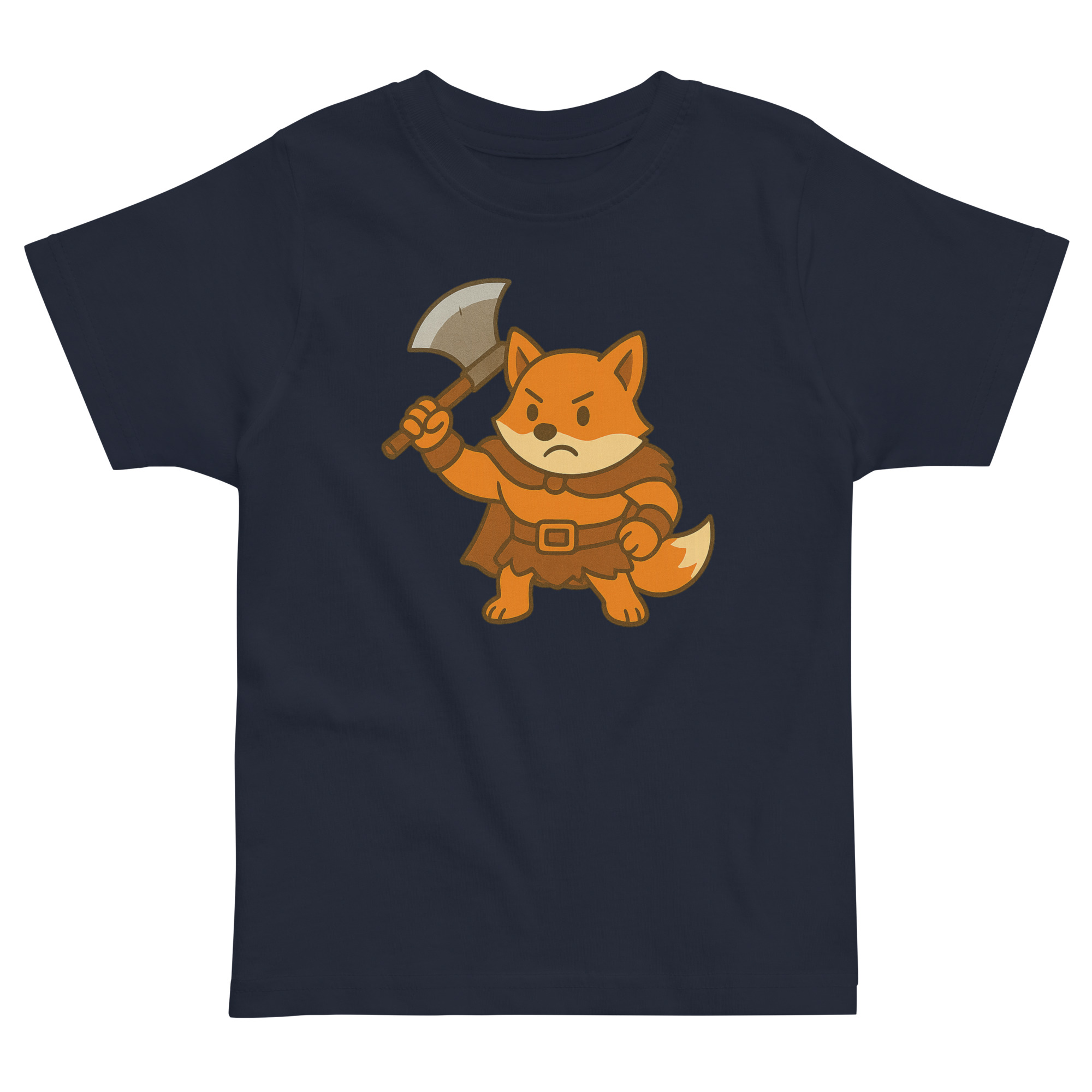Fox Barbarian - Jersey-DTG-T-Shirt für Kleinkinder – Bild 3