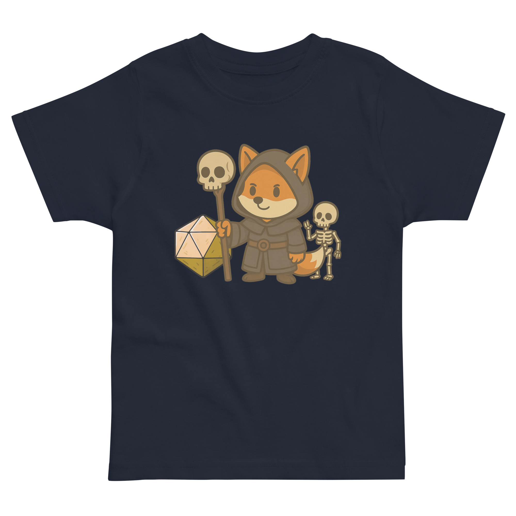 Dicefox Necromancer - Jersey-DTG-T-Shirt für Kleinkinder – Bild 3