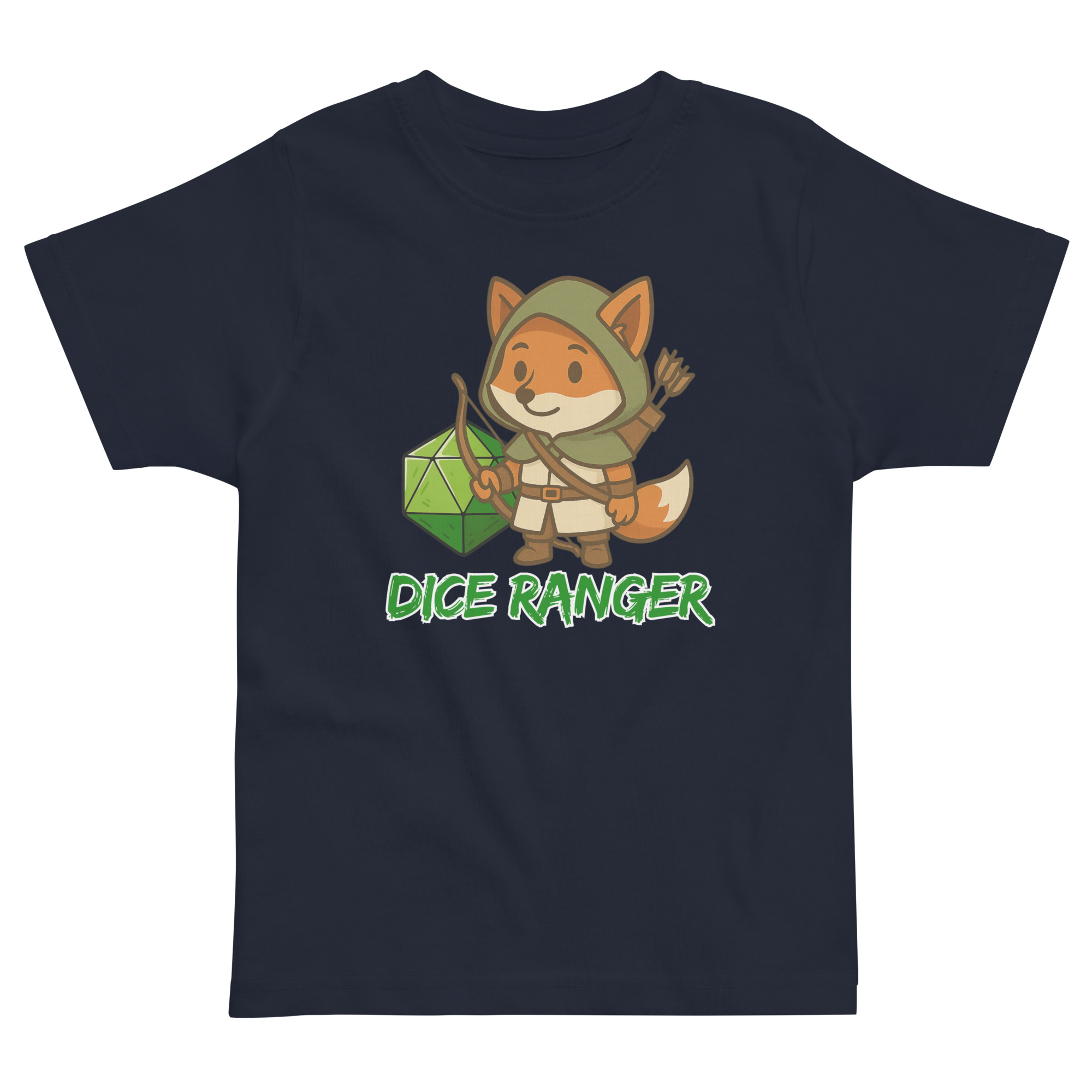 Dice Ranger - Jersey-DTG-T-Shirt für Kleinkinder – Bild 3