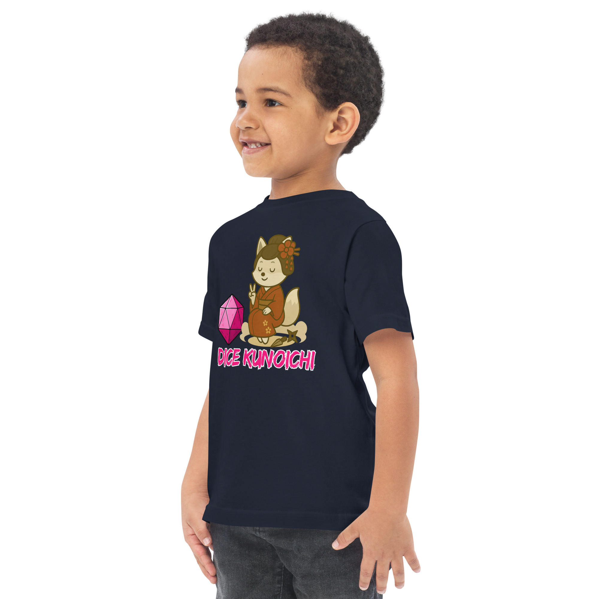 Dice Kunoishi - Jersey-DTG-T-Shirt für Kleinkinder – Bild 7