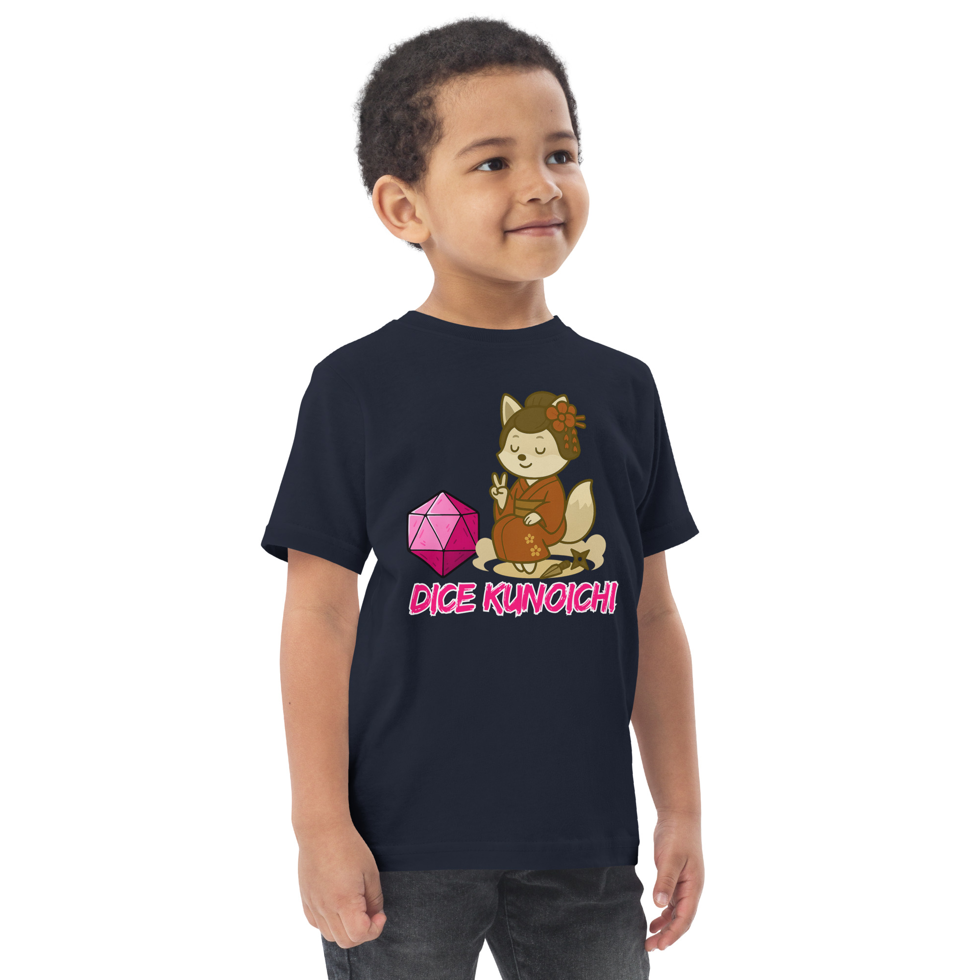 Dice Kunoishi - Jersey-DTG-T-Shirt für Kleinkinder – Bild 6