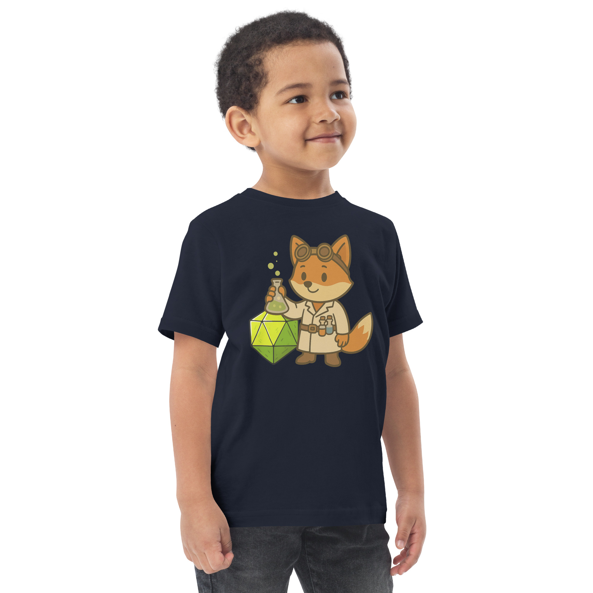 Dicefox Alchemist - Jersey-DTG-T-Shirt für Kleinkinder – Bild 6