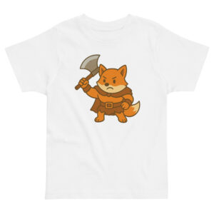 Fox Barbarian - Jersey-DTG-T-Shirt für Kleinkinder