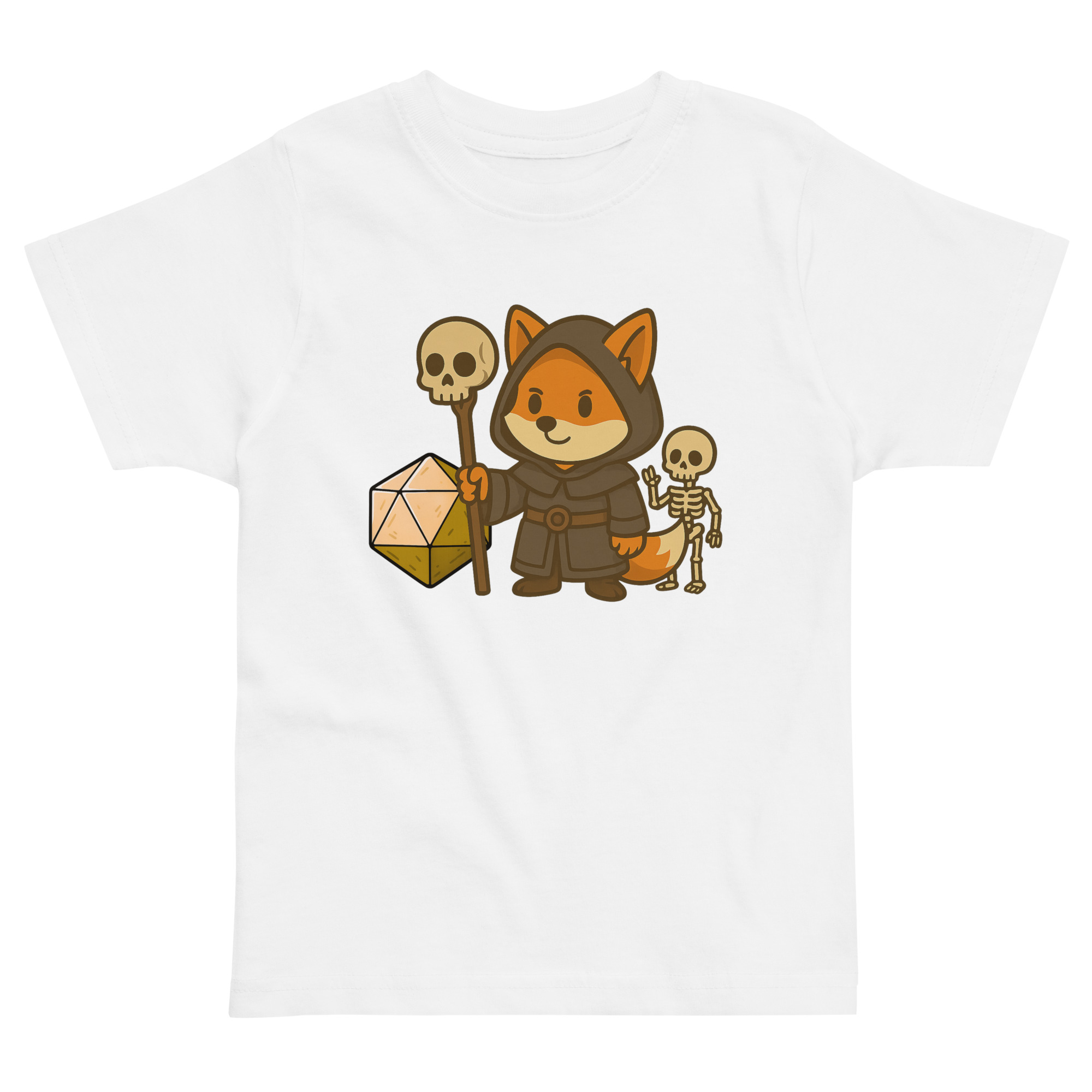 Dicefox Necromancer - Jersey-DTG-T-Shirt für Kleinkinder