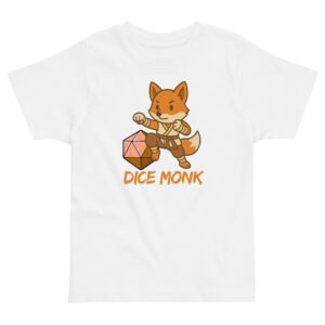 Dice Monk - Jersey-DTG-T-Shirt für Kleinkinder