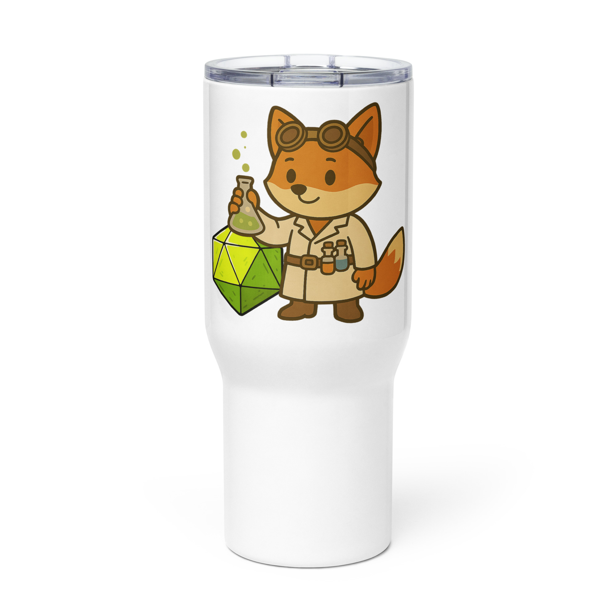 Dicefox Alchemist - Reisebecher mit Griff | 739 ml (25 oz) | 1.183 ml (40 oz)
