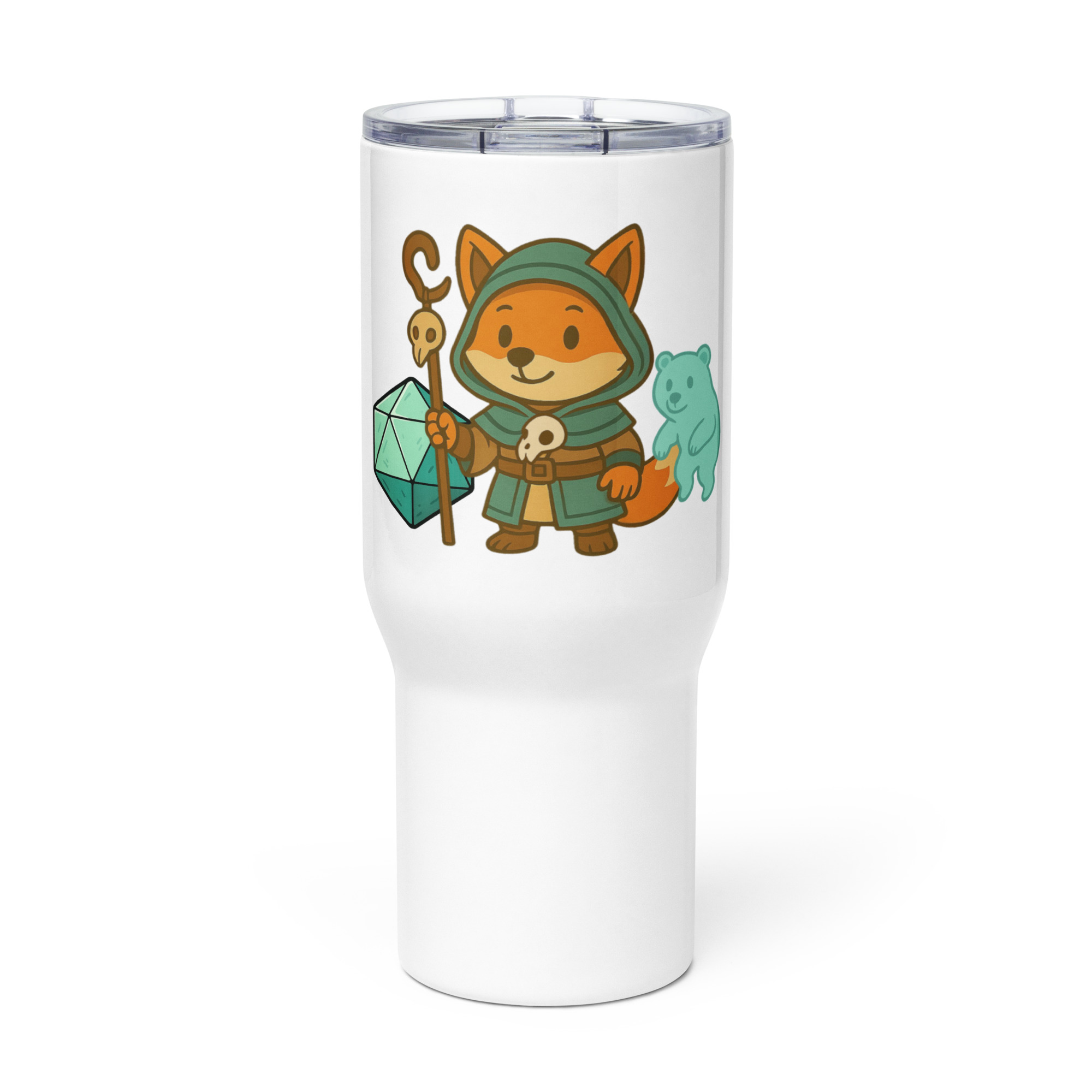 Dicefox Shaman - Reisebecher mit Griff | 739 ml (25 oz) | 1.183 ml (40 oz) – Bild 3