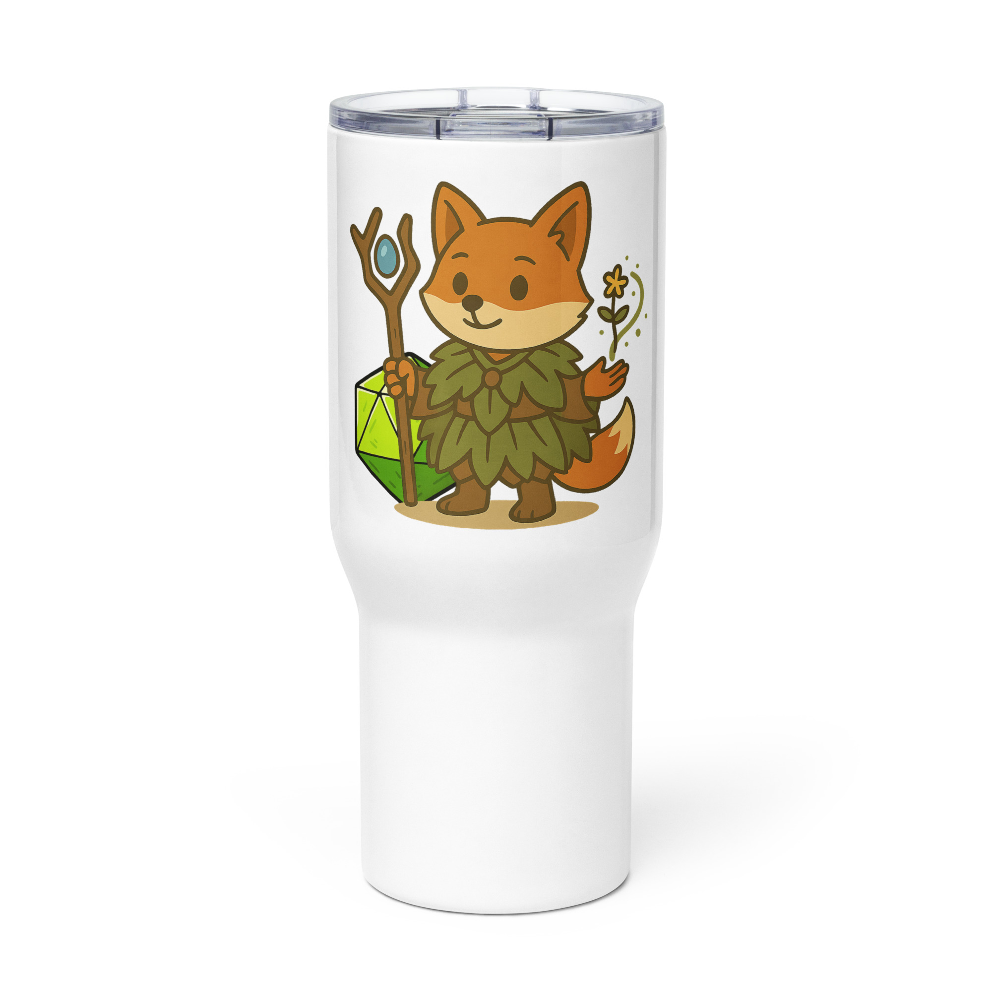 Dicefox Druid - Reisebecher mit Griff | 739 ml (25 oz) | 1.183 ml (40 oz) – Bild 3