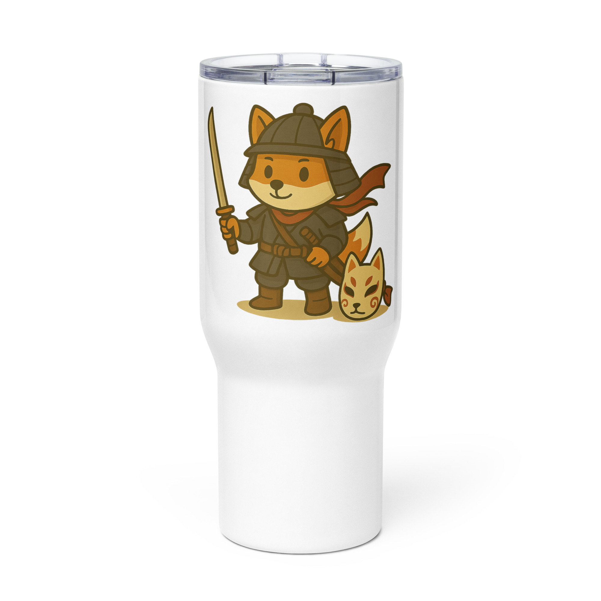 Fox Samurai - Reisebecher mit Griff | 739 ml (25 oz) | 1.183 ml (40 oz) – Bild 3