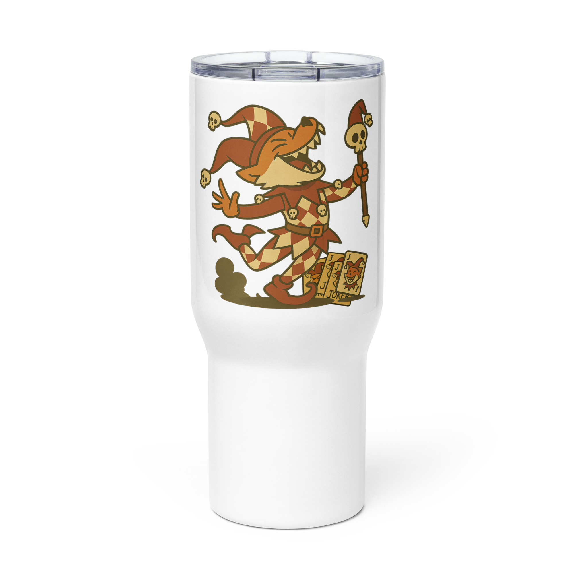 Fox Trickser - Reisebecher mit Griff | 739 ml (25 oz) | 1.183 ml (40 oz) – Bild 3