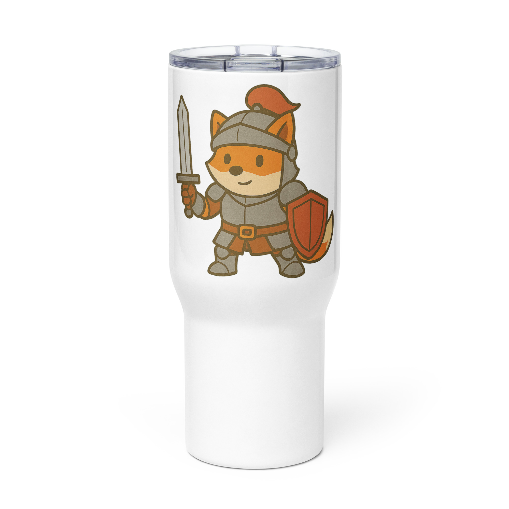 Fox Knight - Reisebecher mit Griff | 739 ml (25 oz) | 1.183 ml (40 oz) – Bild 3