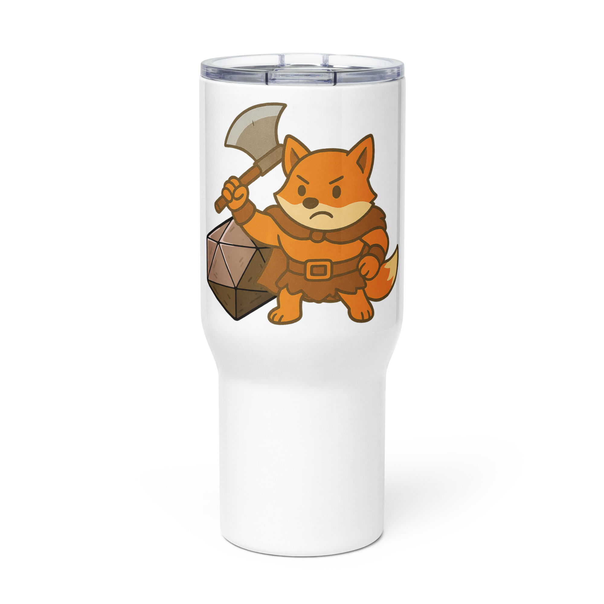 Dicefox Barbarian - Reisebecher mit Griff | 739 ml (25 oz) | 1.183 ml (40 oz) – Bild 3