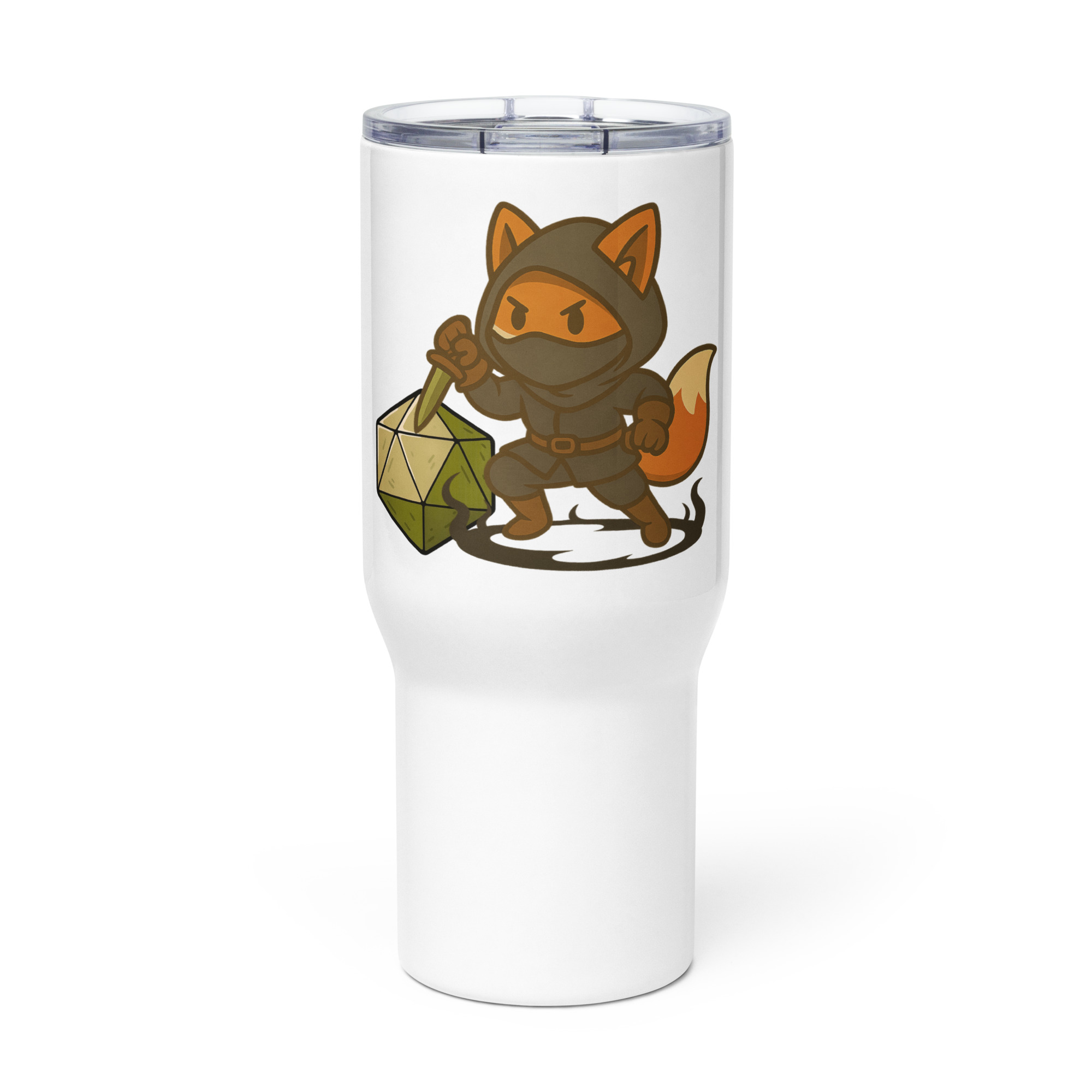 Dicefox Assassin - Reisebecher mit Griff | 739 ml (25 oz) | 1.183 ml (40 oz) – Bild 3