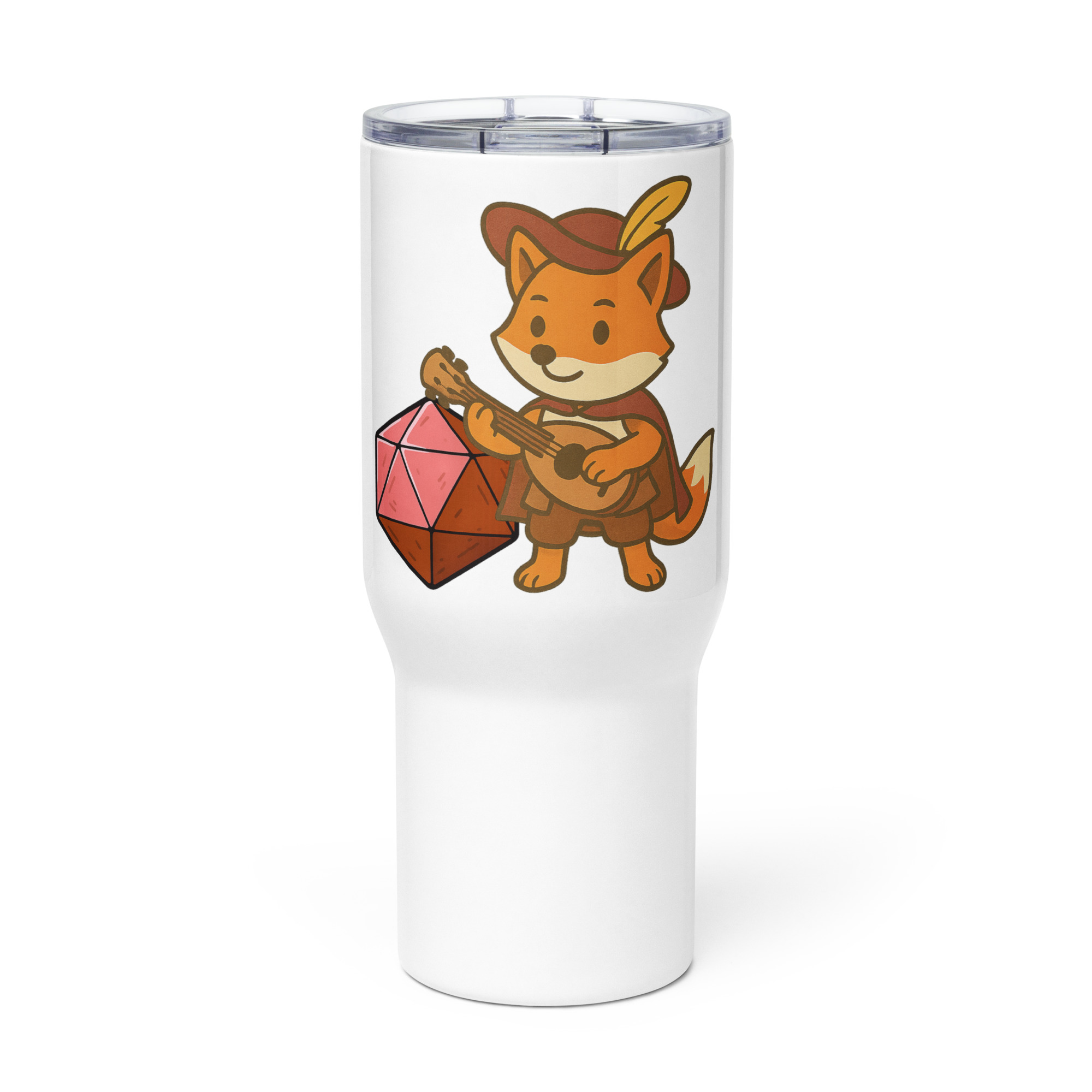 Dicefox Bard - Reisebecher mit Griff | 739 ml (25 oz) | 1.183 ml (40 oz) – Bild 3