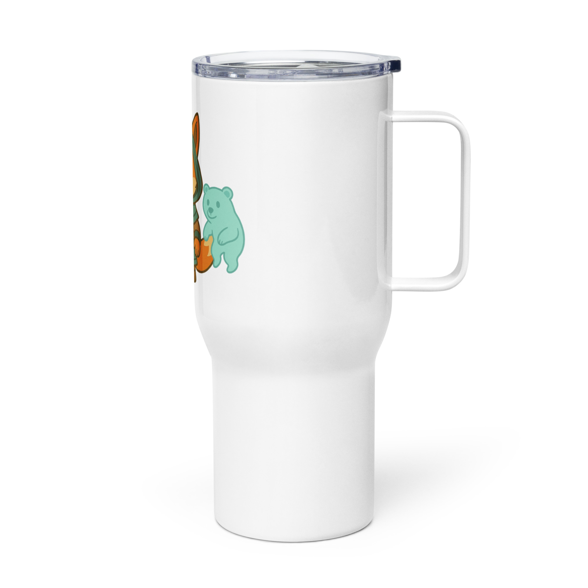 Dicefox Shaman - Reisebecher mit Griff | 739 ml (25 oz) | 1.183 ml (40 oz) – Bild 4