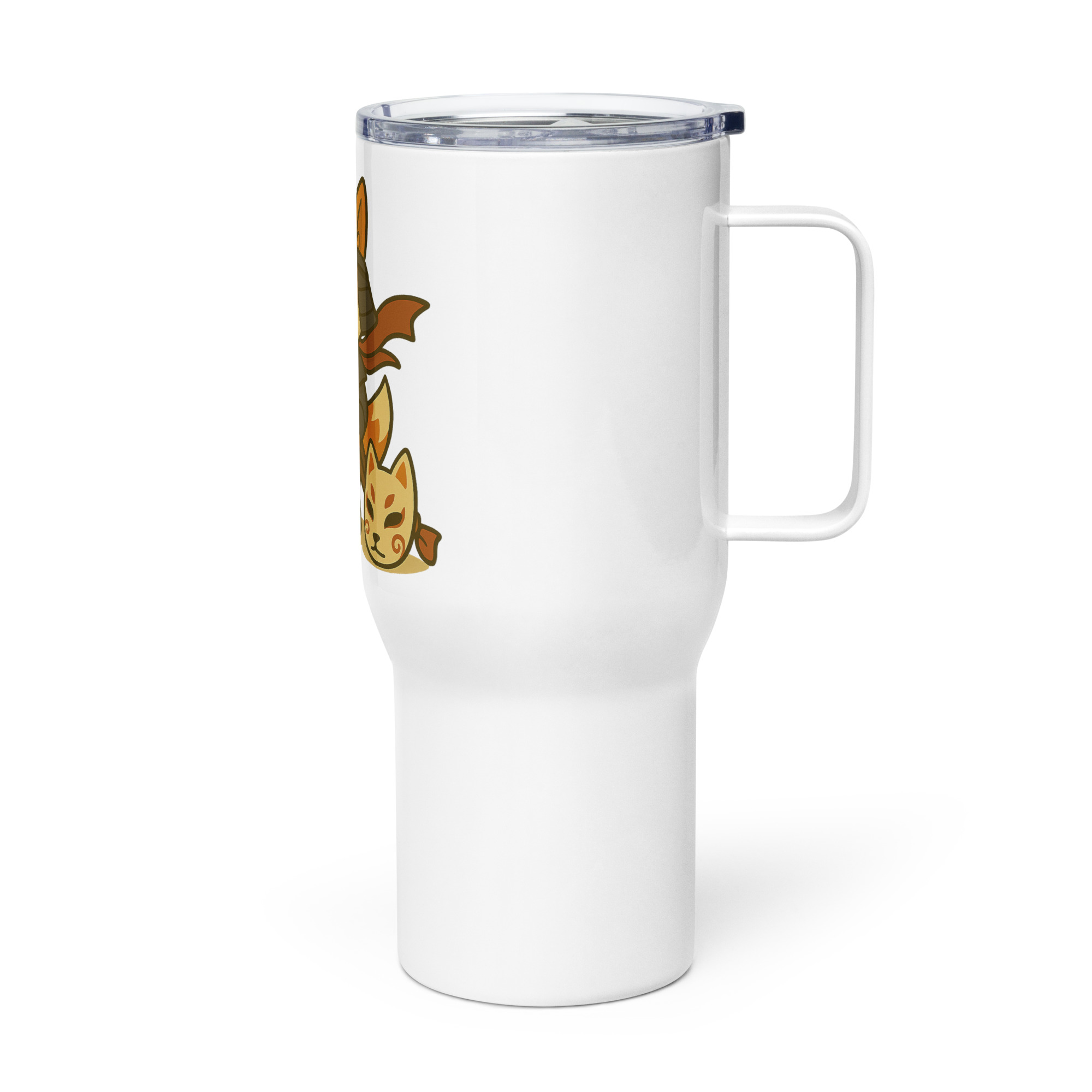Fox Samurai - Reisebecher mit Griff | 739 ml (25 oz) | 1.183 ml (40 oz) – Bild 4