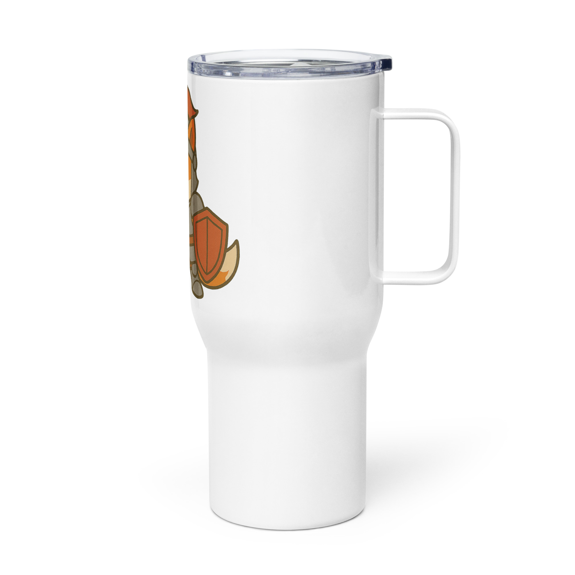 Dicefox Knight - Reisebecher mit Griff | 739 ml (25 oz) | 1.183 ml (40 oz) – Bild 4