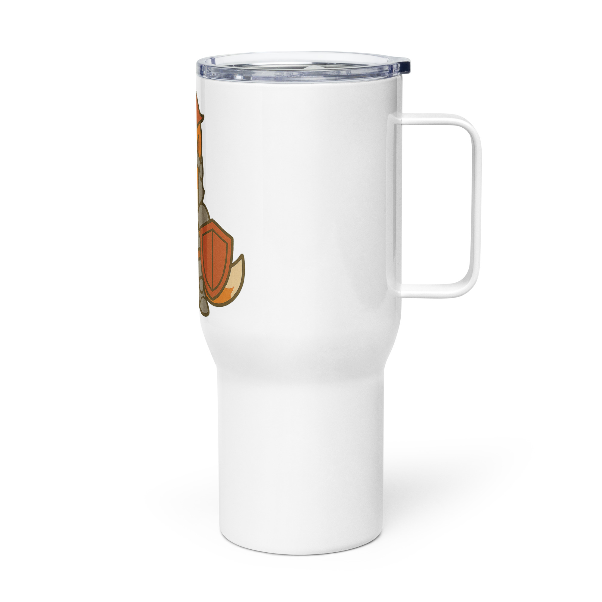 Fox Knight - Reisebecher mit Griff | 739 ml (25 oz) | 1.183 ml (40 oz) – Bild 4