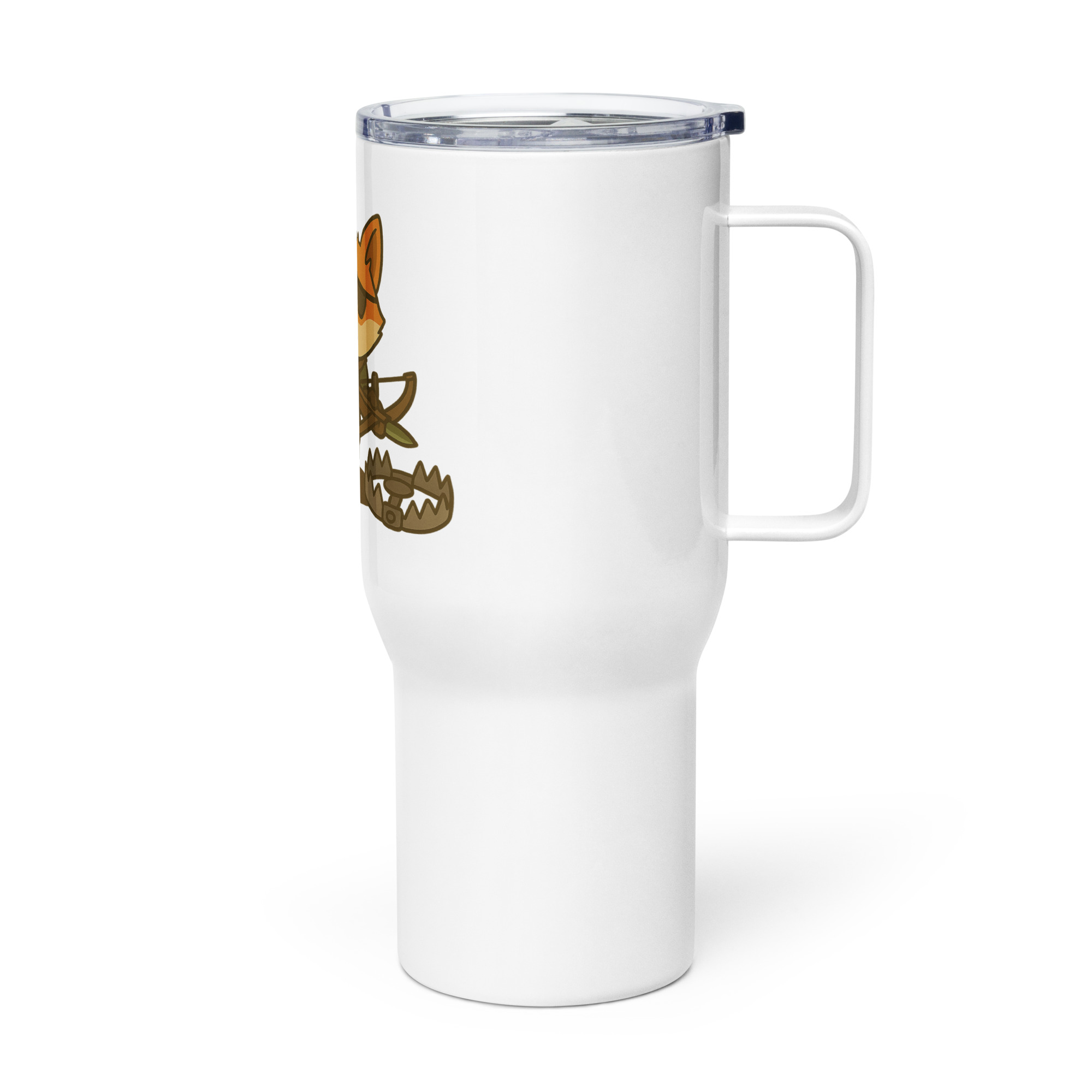 Dicefox Hunter - Reisebecher mit Griff | 739 ml (25 oz) | 1.183 ml (40 oz) – Bild 4