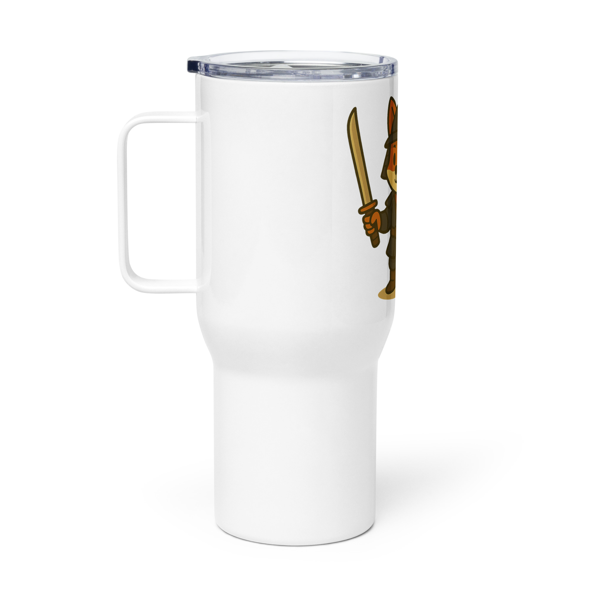 Fox Samurai - Reisebecher mit Griff | 739 ml (25 oz) | 1.183 ml (40 oz) – Bild 2