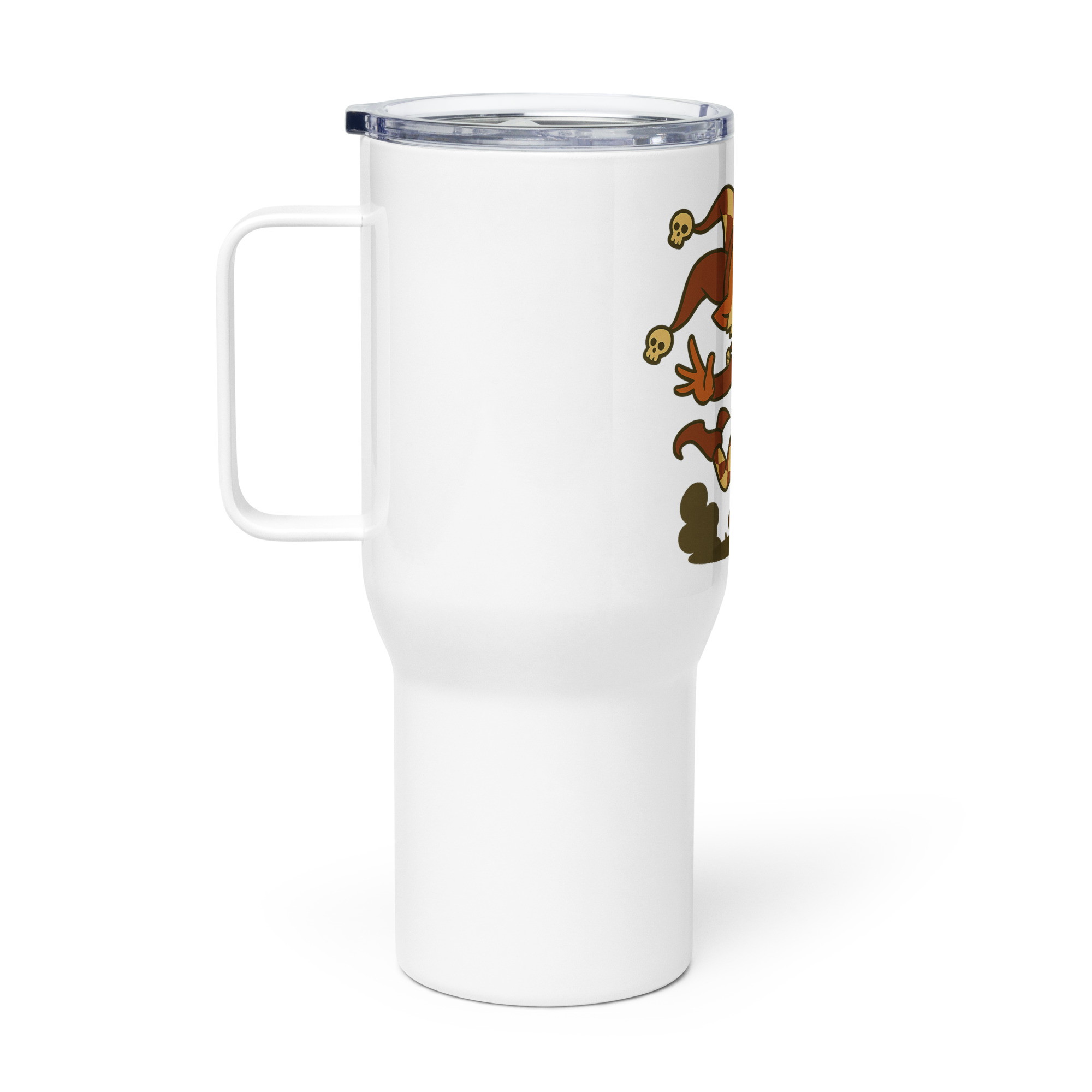 Fox Trickser - Reisebecher mit Griff | 739 ml (25 oz) | 1.183 ml (40 oz) – Bild 2