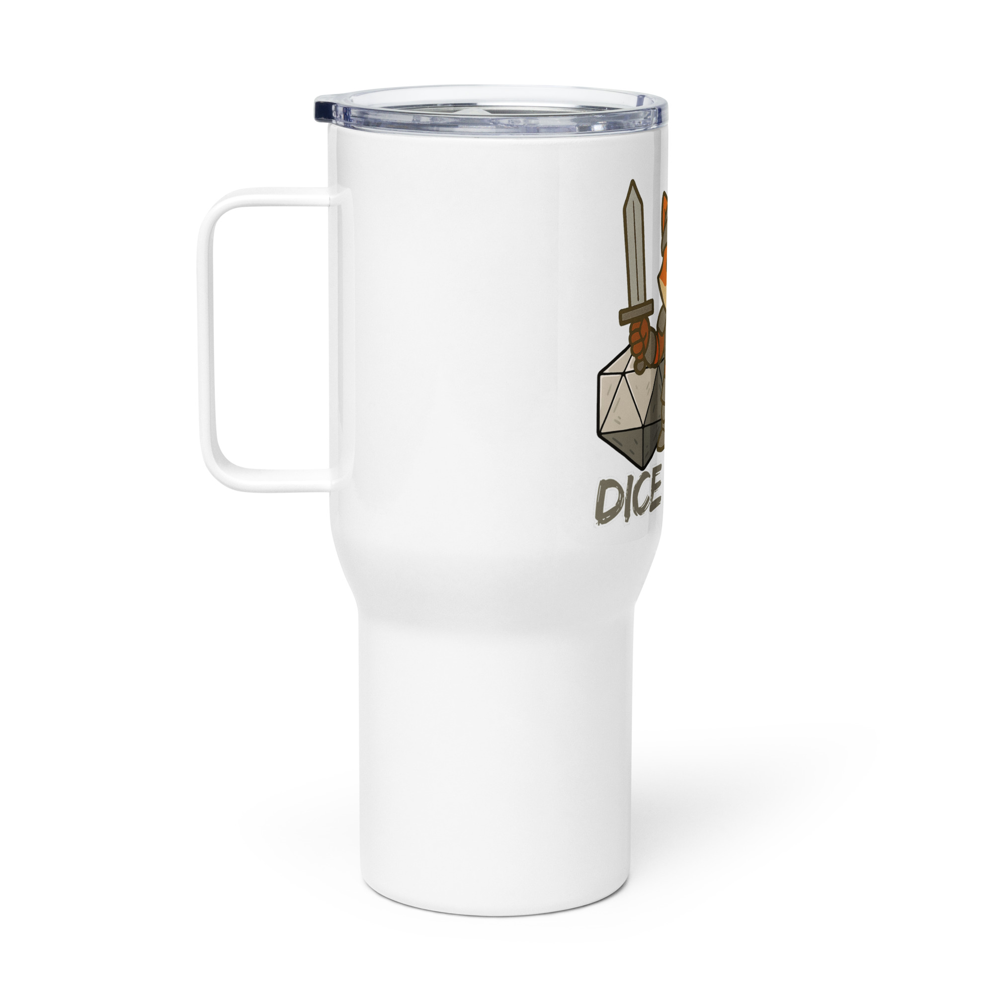 Dice Knight - Reisebecher mit Griff | 739 ml (25 oz) | 1.183 ml (40 oz) – Bild 2