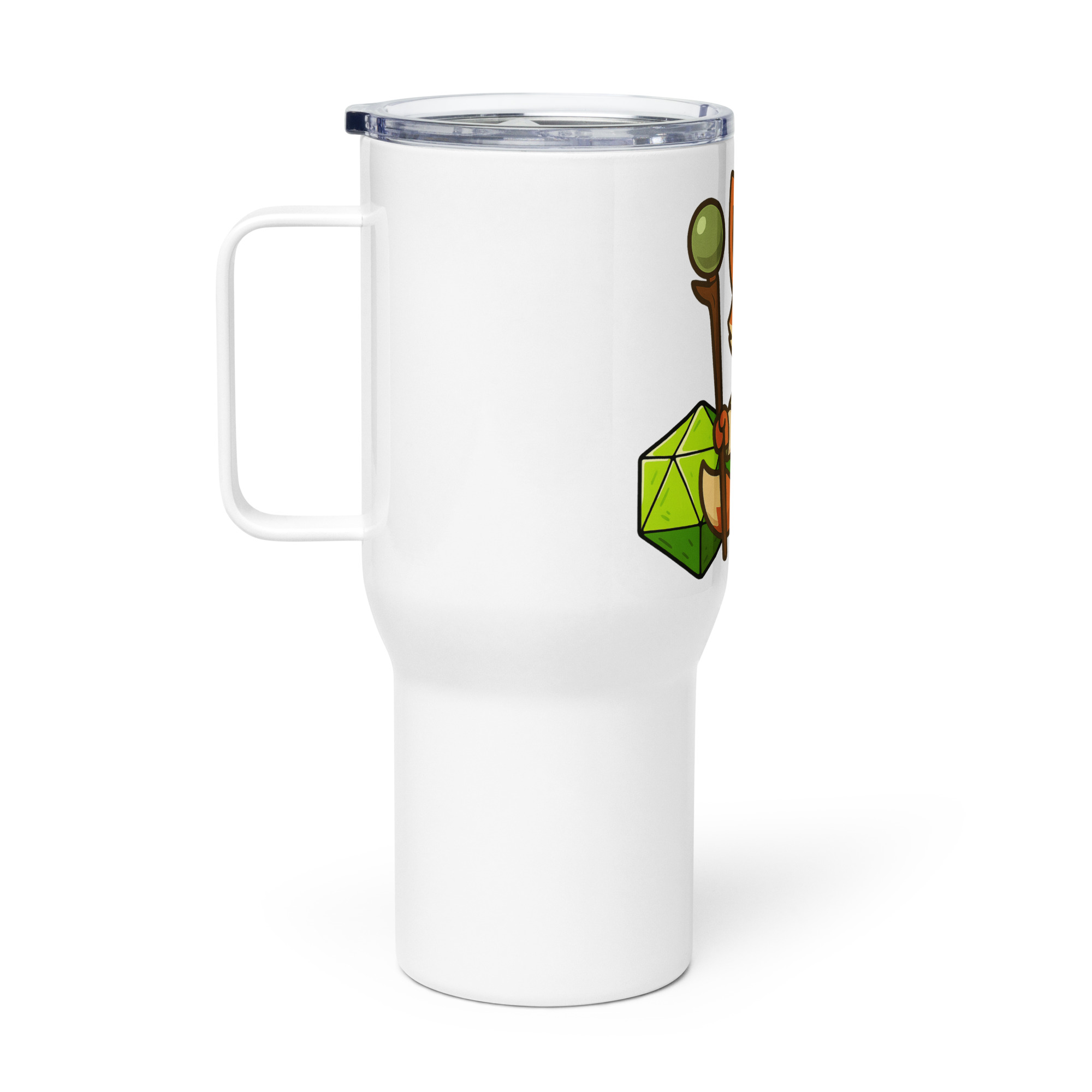 Dicefox Cleric - Reisebecher mit Griff | 739 ml (25 oz) | 1.183 ml (40 oz) – Bild 2