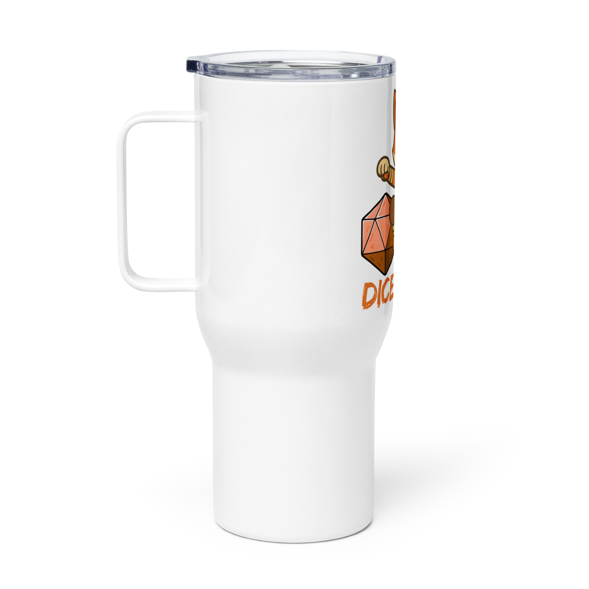 Dice Monk - Reisebecher mit Griff | 739 ml (25 oz) | 1.183 ml (40 oz) – Bild 2
