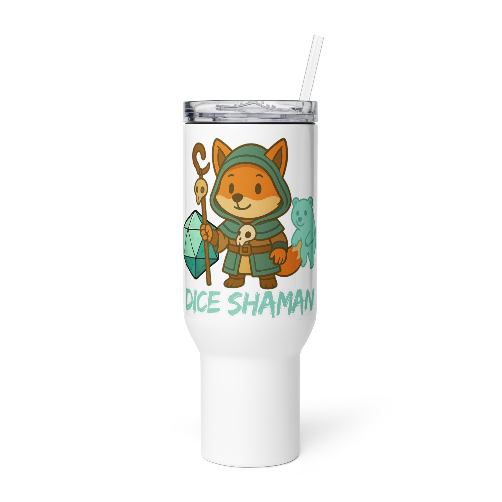 Dice Shaman - Reisebecher mit Griff | 739 ml (25 oz) | 1.183 ml (40 oz)