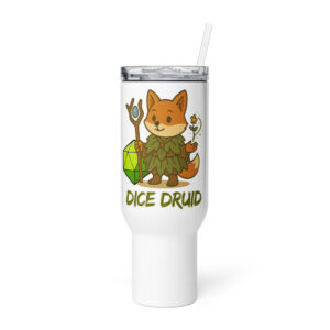 Dice Druid - Reisebecher mit Griff | 739 ml (25 oz) | 1.183 ml (40 oz)