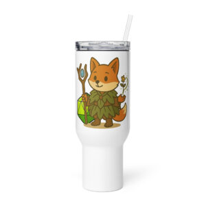 Dicefox Druid - Reisebecher mit Griff | 739 ml (25 oz) | 1.183 ml (40 oz)