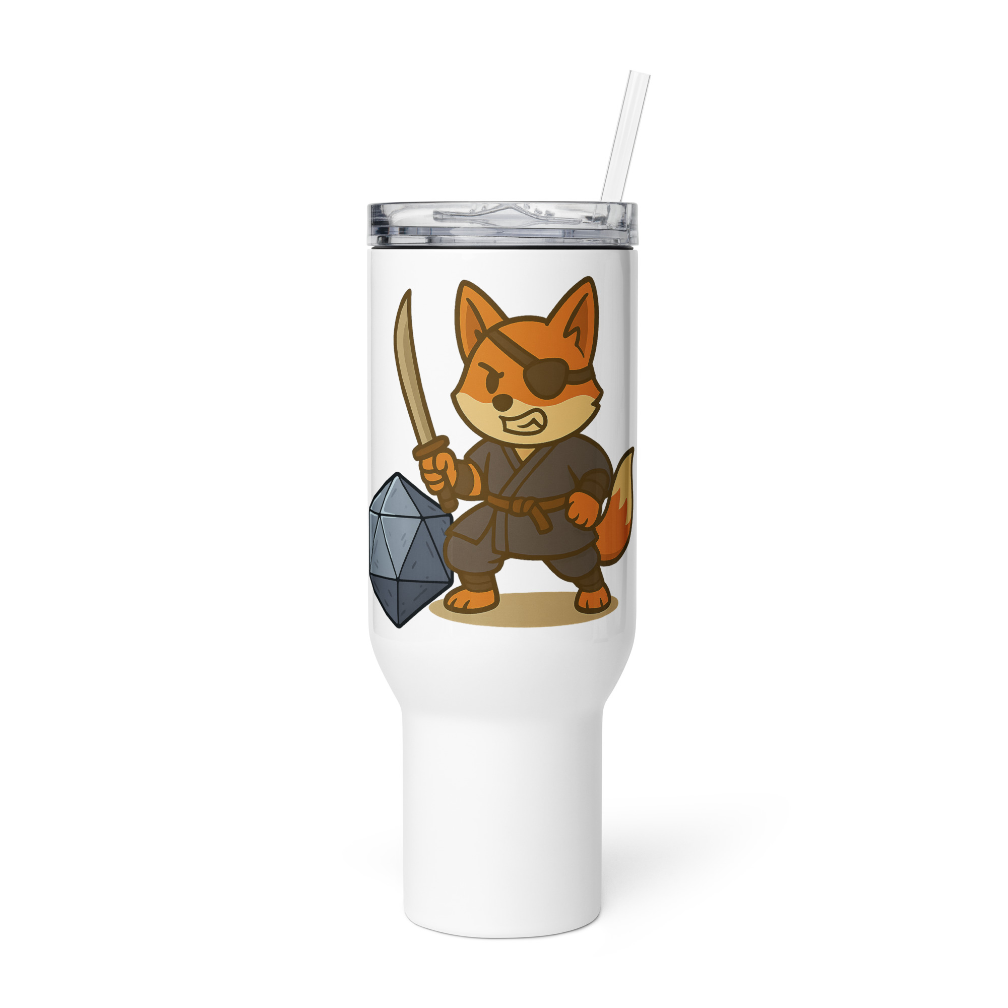 Dice Ronin - Reisebecher mit Griff | 739 ml (25 oz) | 1.183 ml (40 oz)