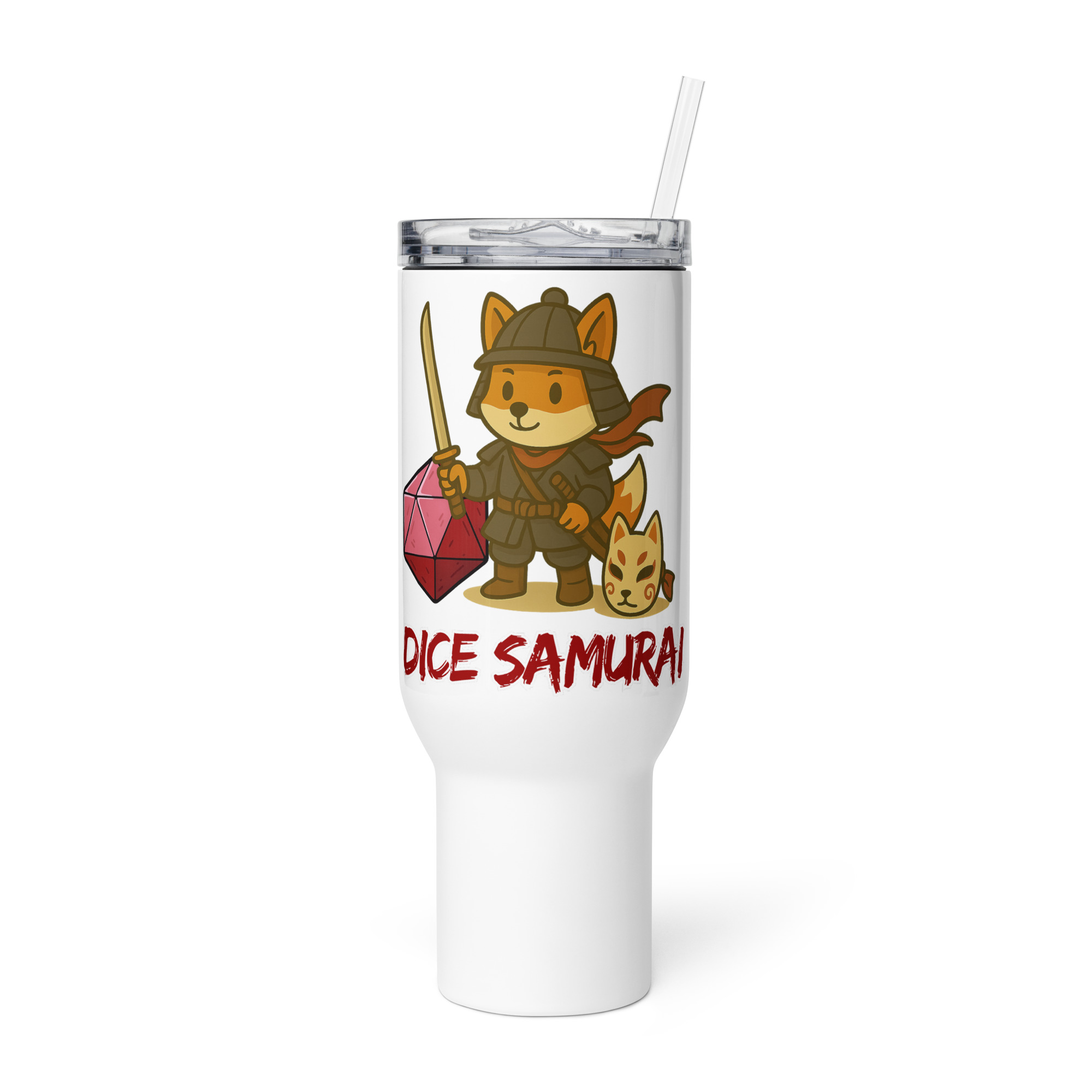 Dice Samurai - Reisebecher mit Griff | 739 ml (25 oz) | 1.183 ml (40 oz)