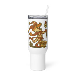 Fox Trickser - Reisebecher mit Griff | 739 ml (25 oz) | 1.183 ml (40 oz)